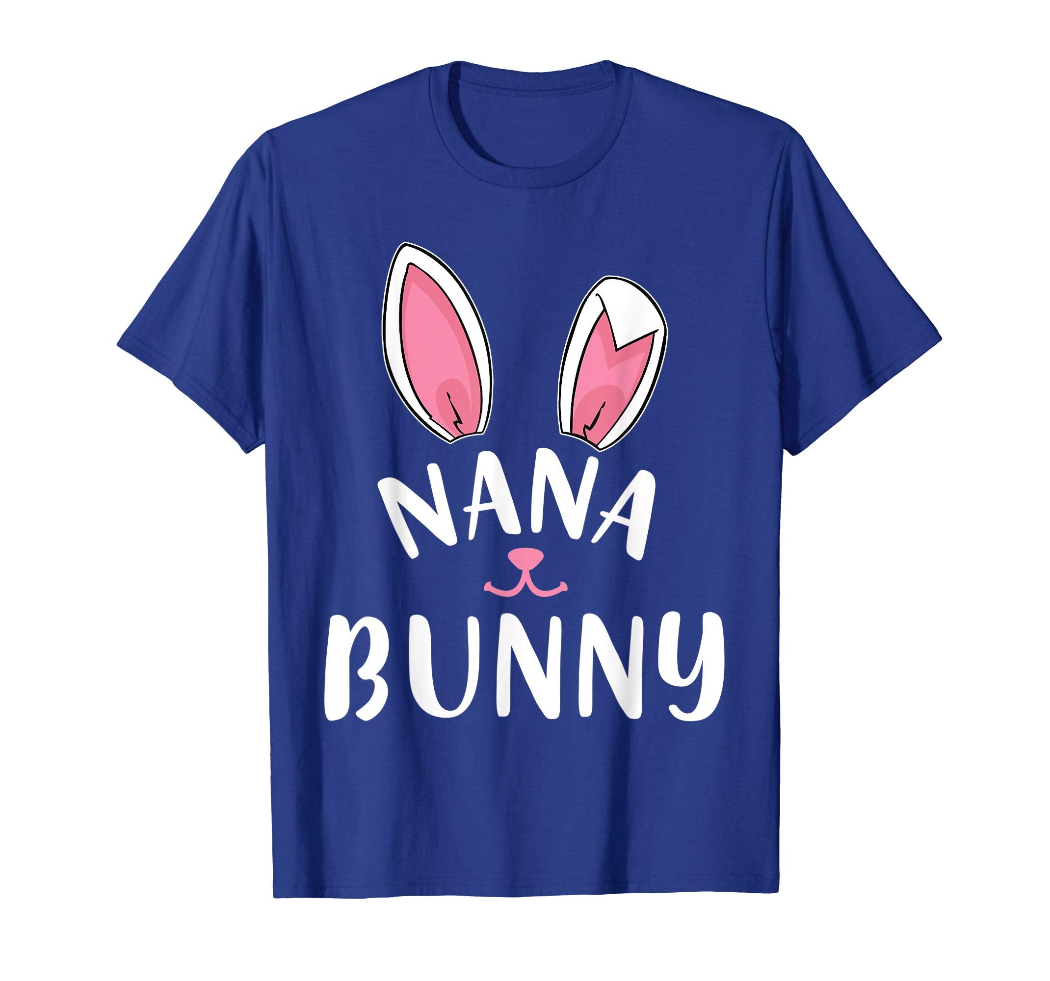 Cute Bunny Rabbit Emotion Face Happy Easter Shirt Nana Bunny