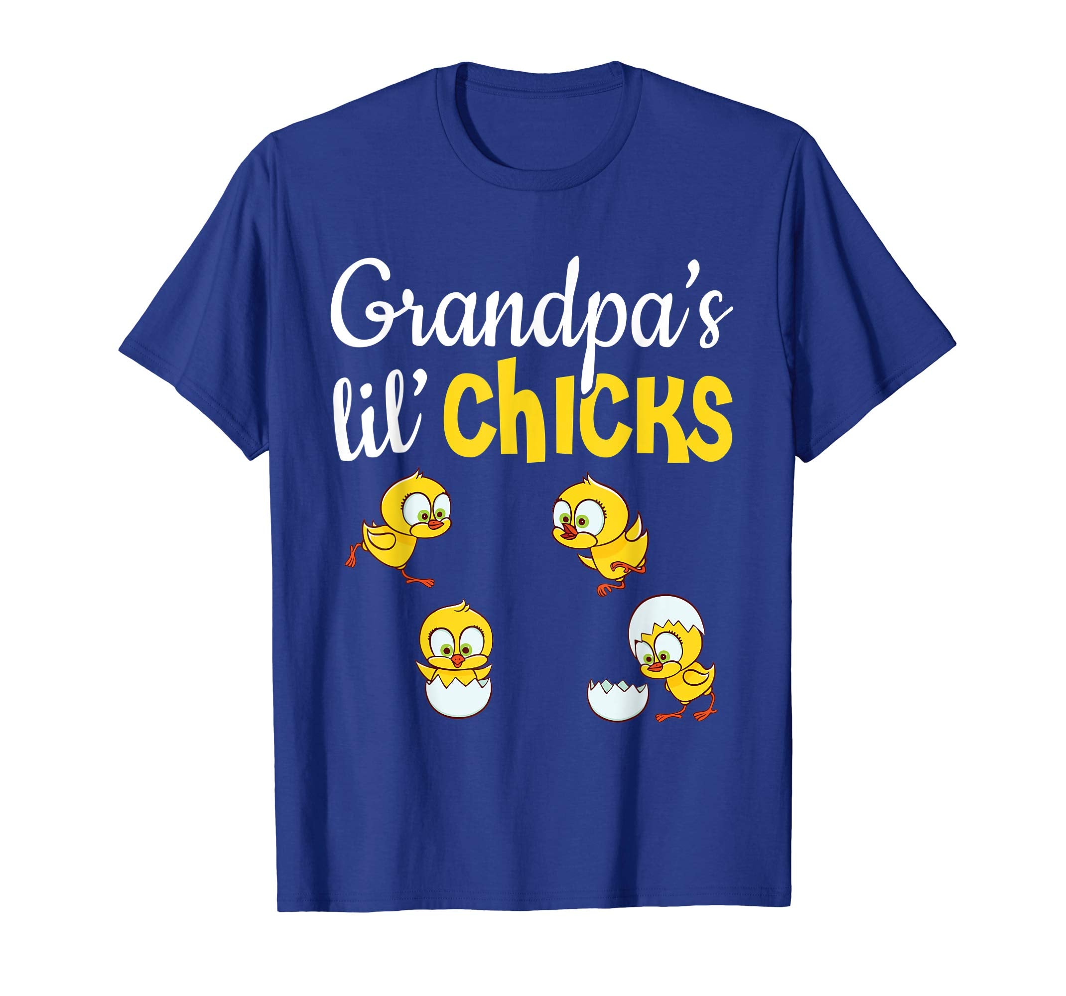 Grandpa's Lil' Chicks Happy Easter Day Lovely Cute Shirt