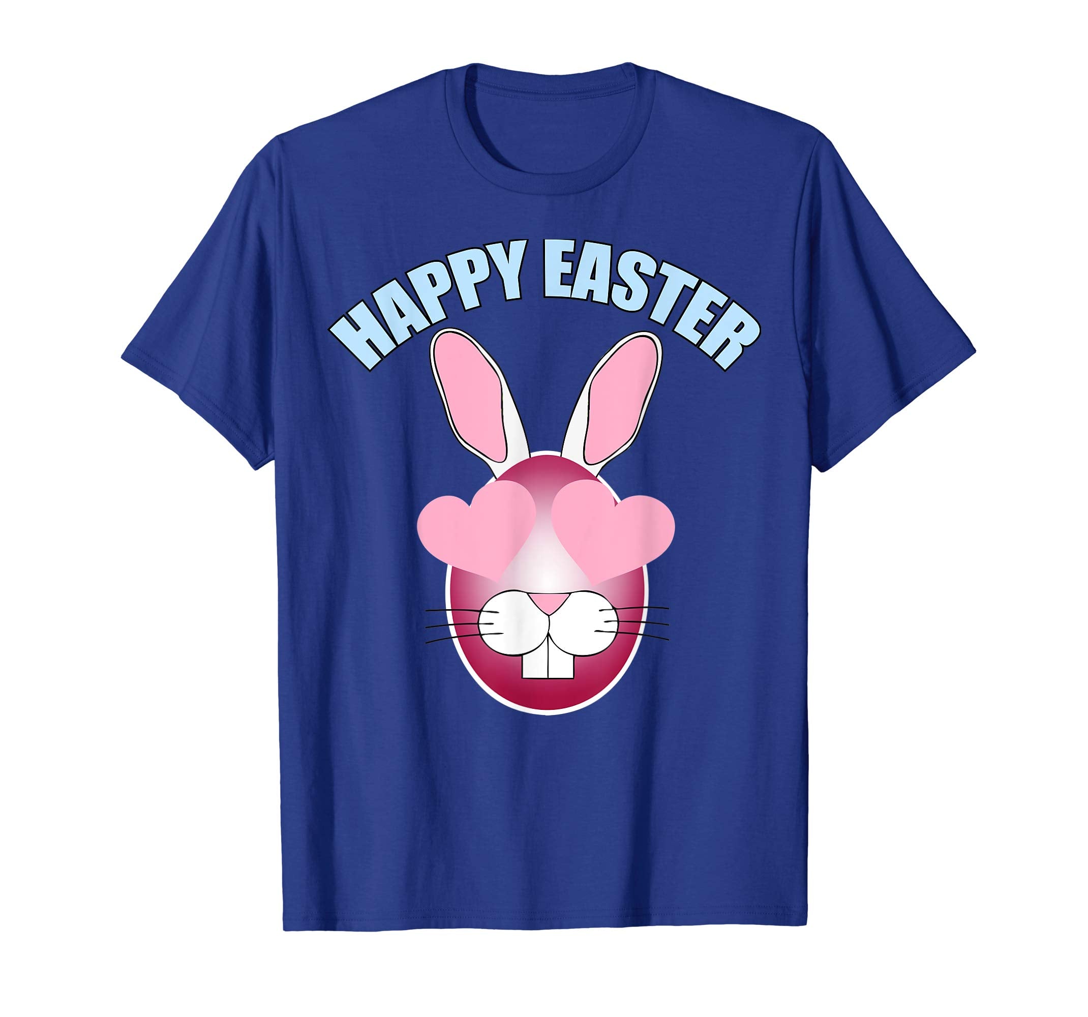 Easter Shirt For Kids Happy Easter Emoji Rabbit Heart Outfit
