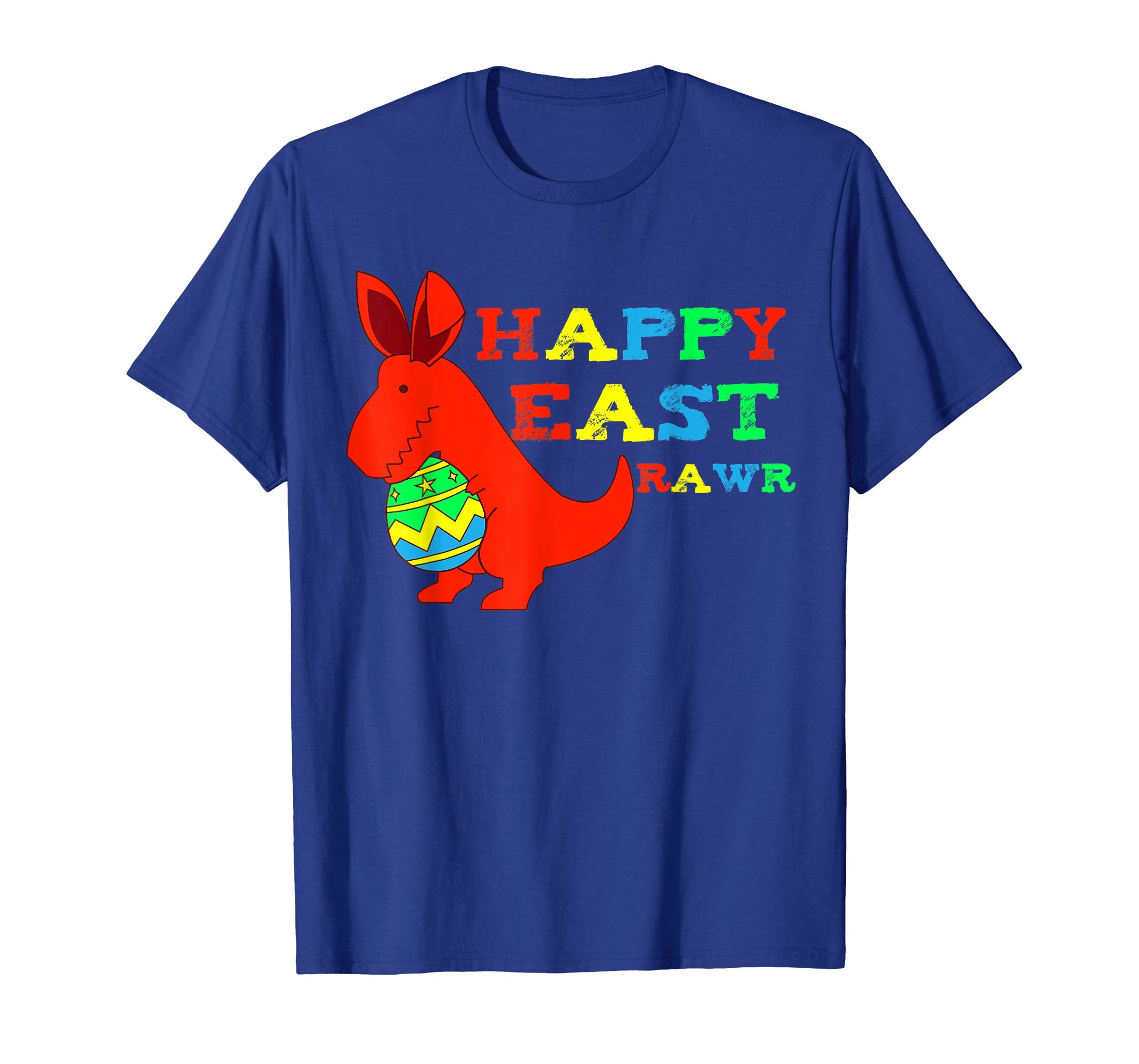 Happy Eastrawr T Rex Dinosaur Easter Bunny Egg Shirt