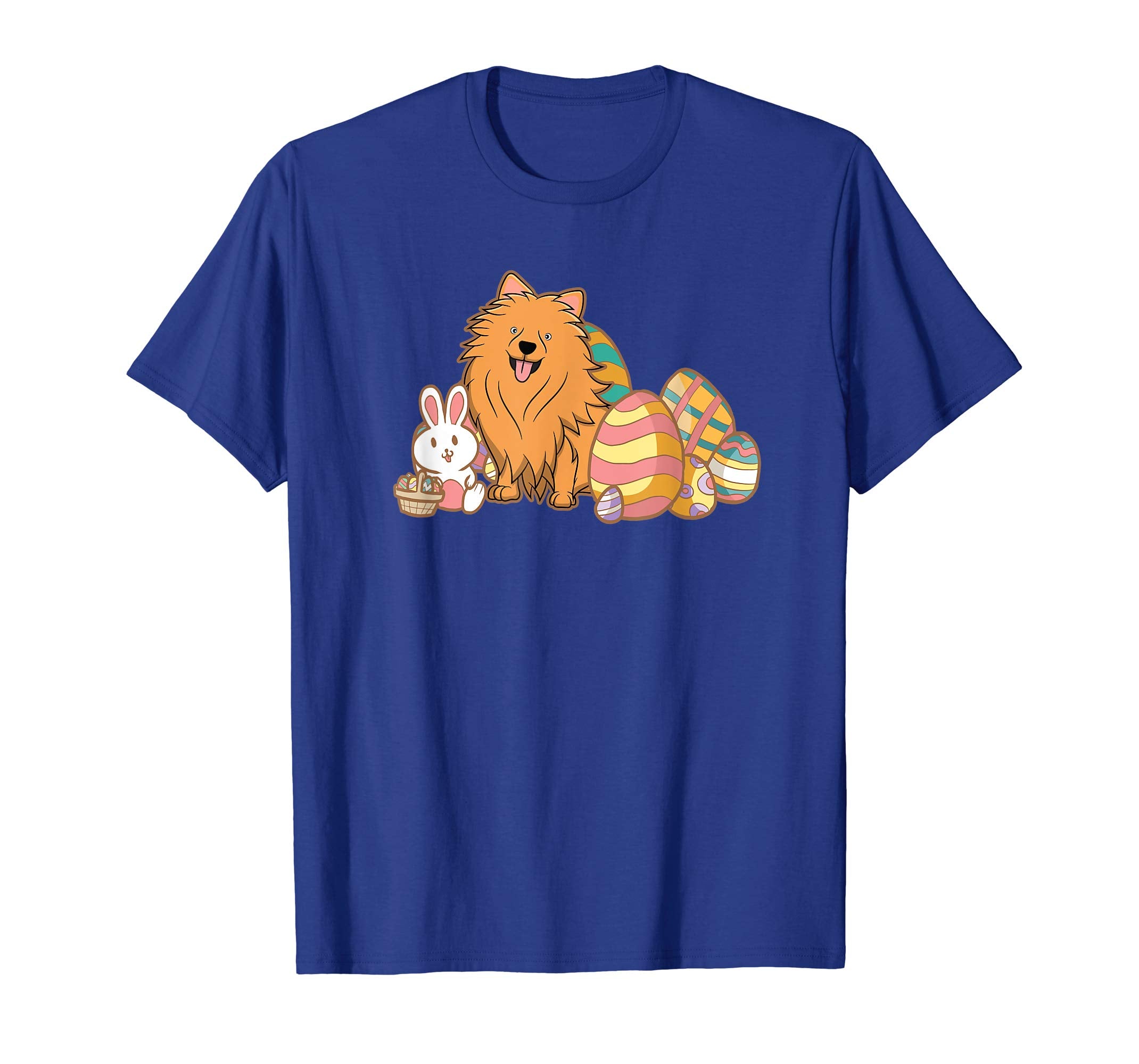 Easter Pomeranian Dog T-Shirt Gift