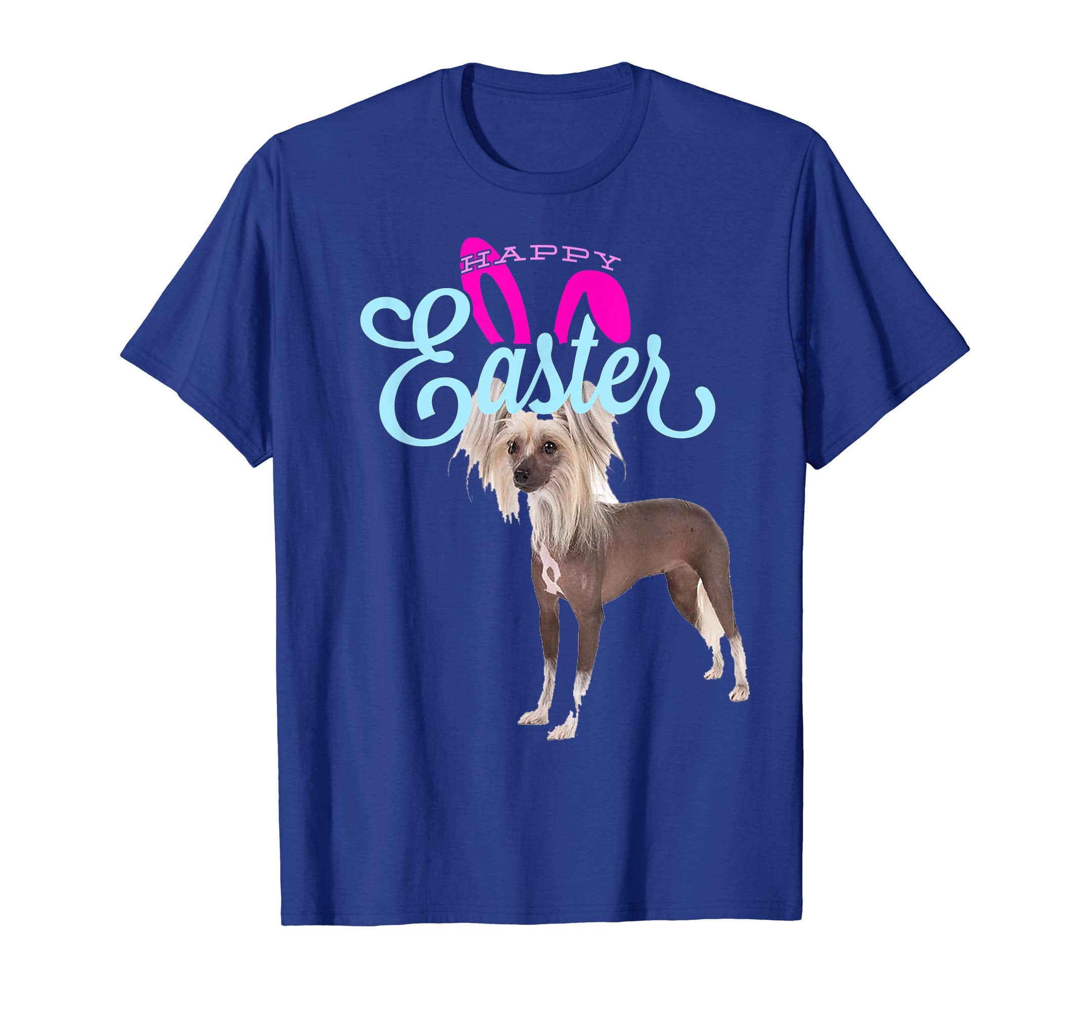 Easter Bunny Chinese Crested Shirt Dog Men Women Gift Easter