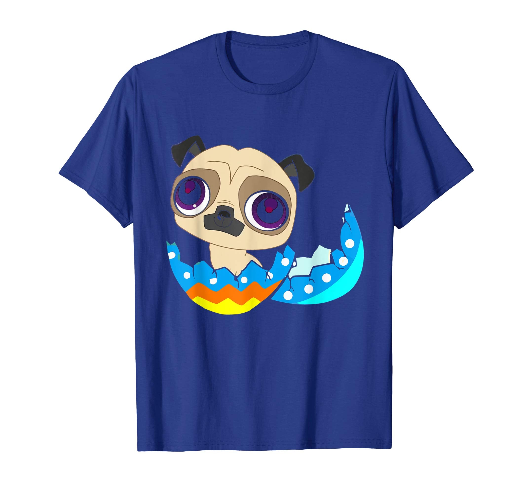 Easter Pug Shirt Pug and Egg Shirt Gift