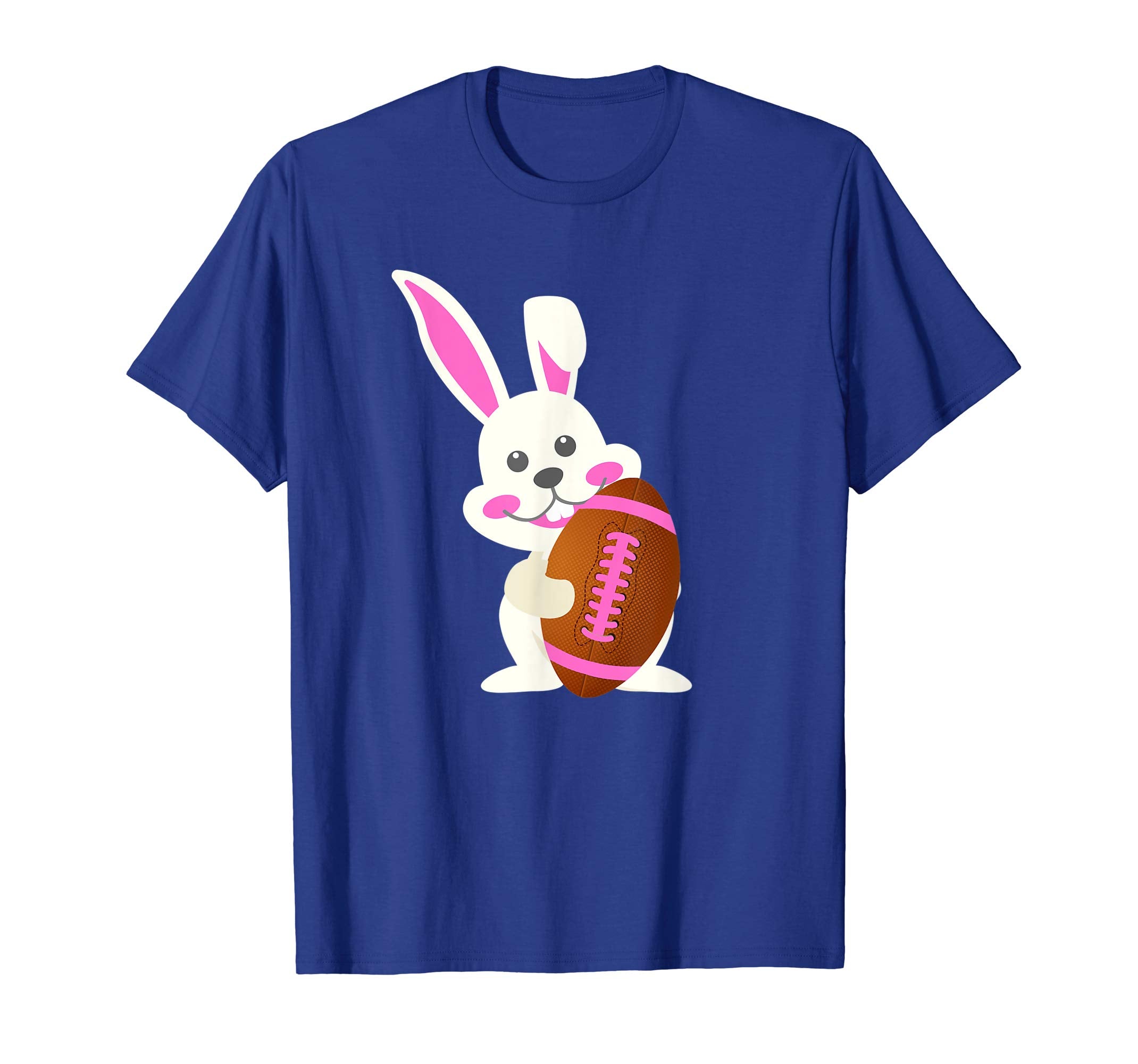 Football Easter Bunny Egg T-Shirt Funny for Kids Boys Girls