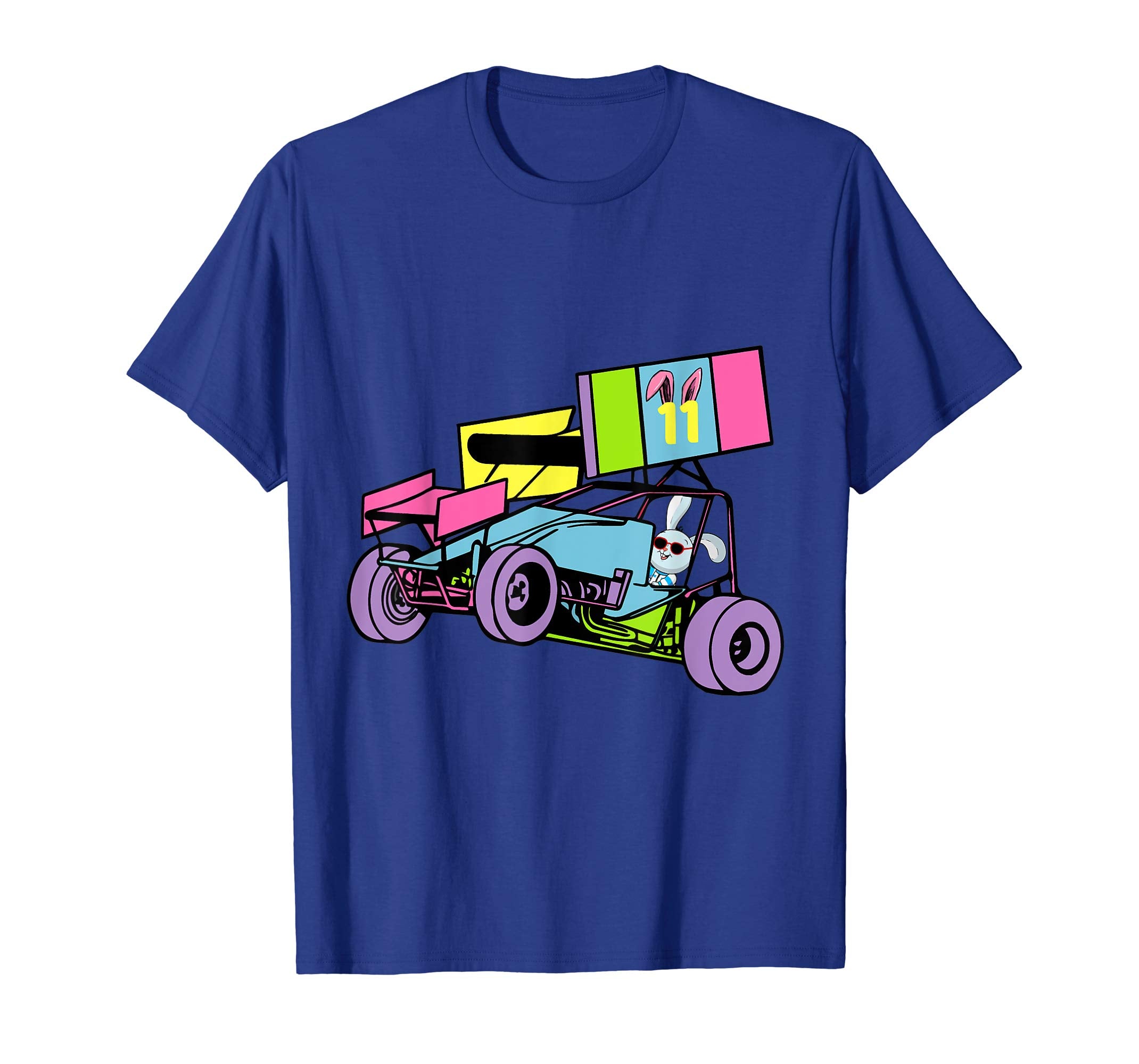 Easter Shirt Toddler Boys Girls Sprint Car Racing Gift Bunny