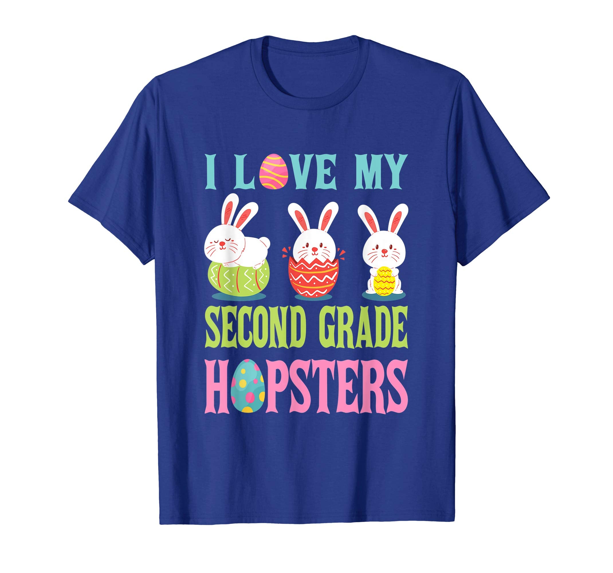 Easter Second Grade Teacher Shirt Gift Easter Shirt