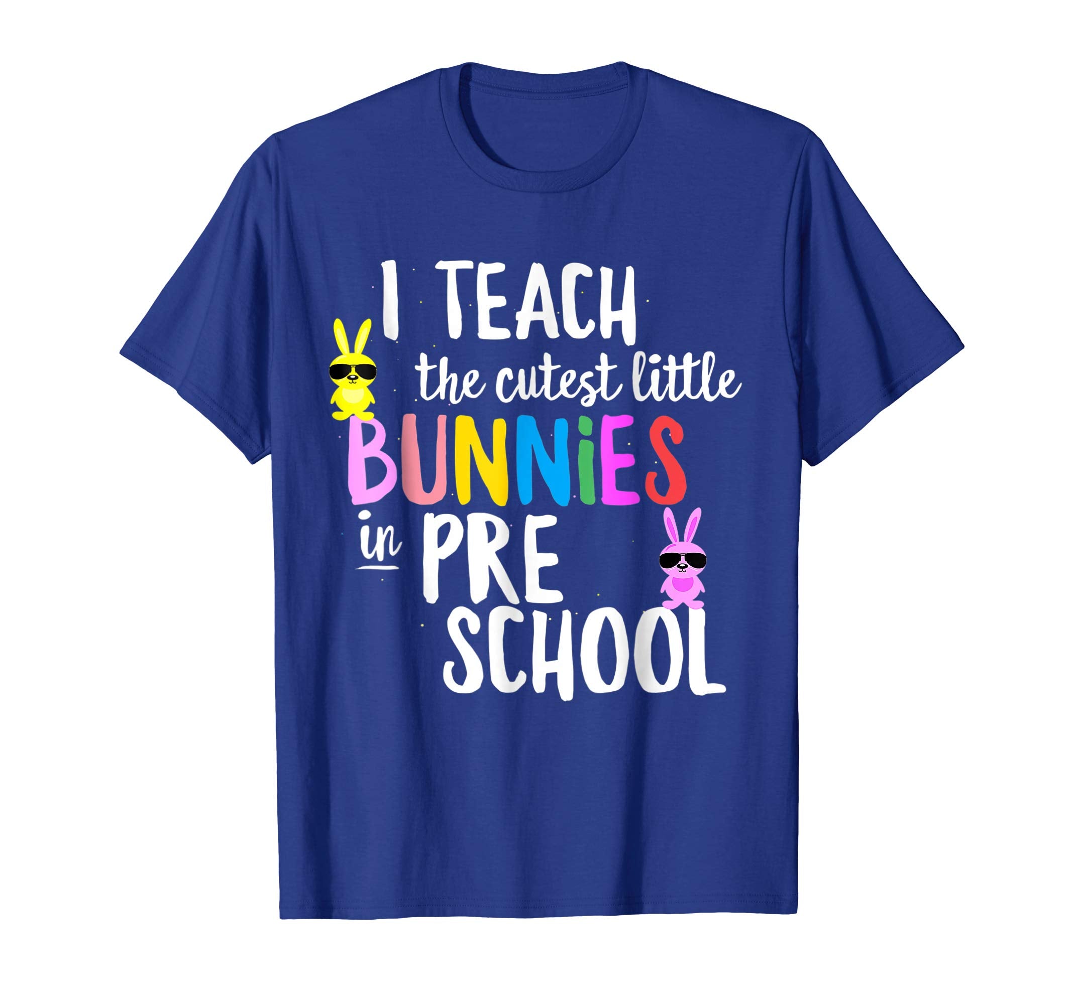Easter Preschool Teacher Bunny Christian Holiday T-shirt