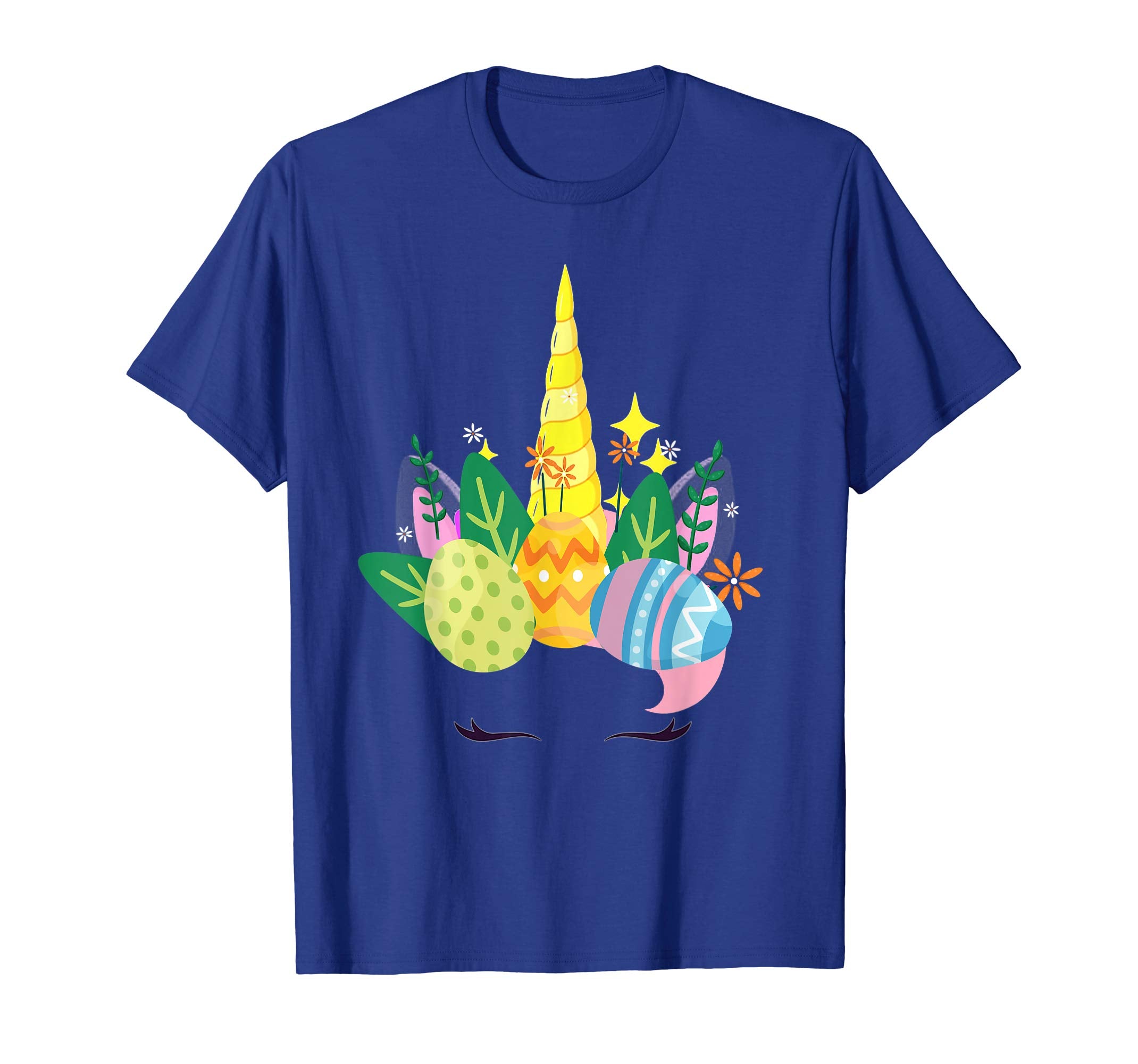 Unicorn Bunny Egg Easter Day T-Shirt