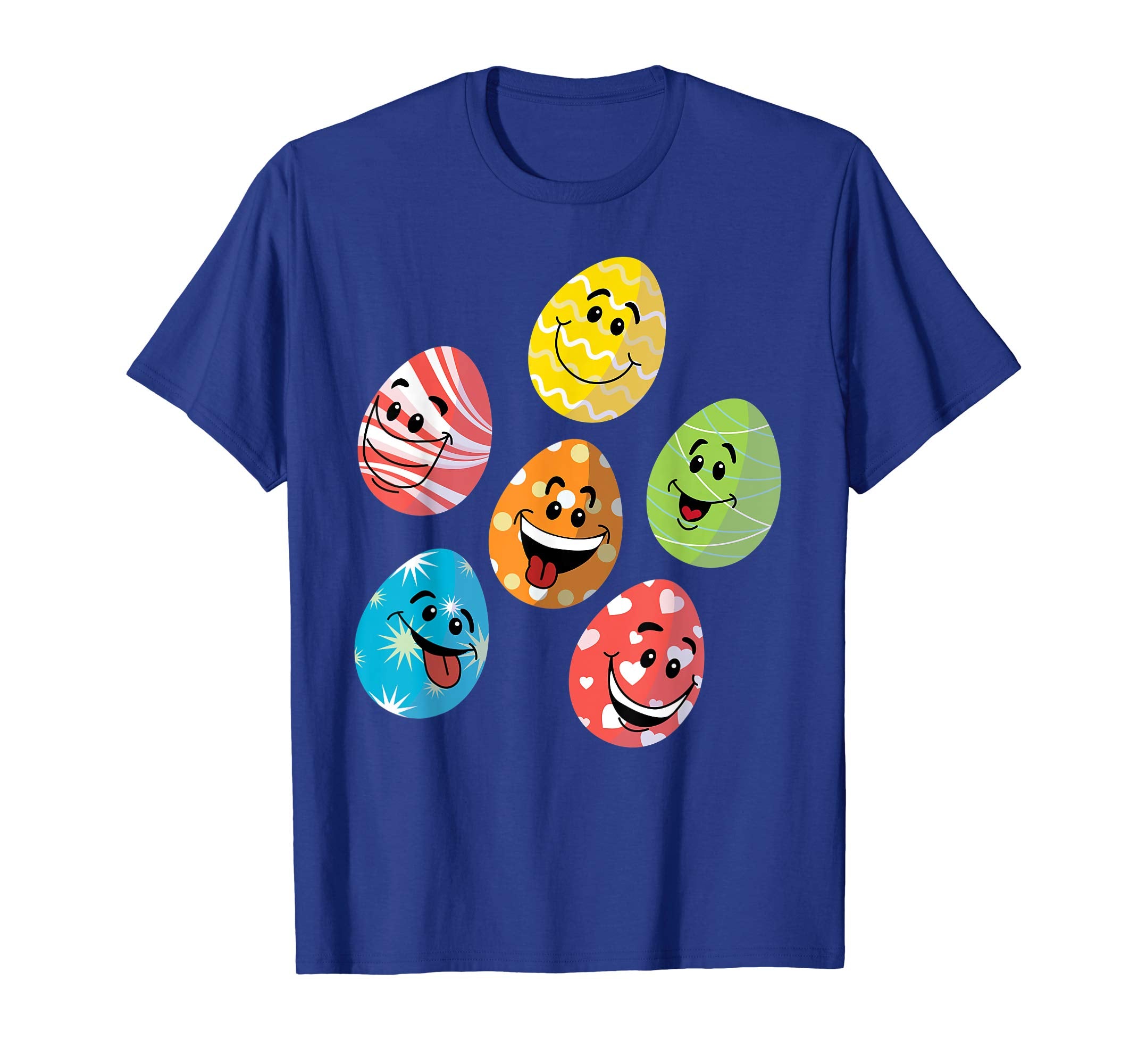 Smile Easter Eggs Emotion Faces Happy Easter Day Shirt