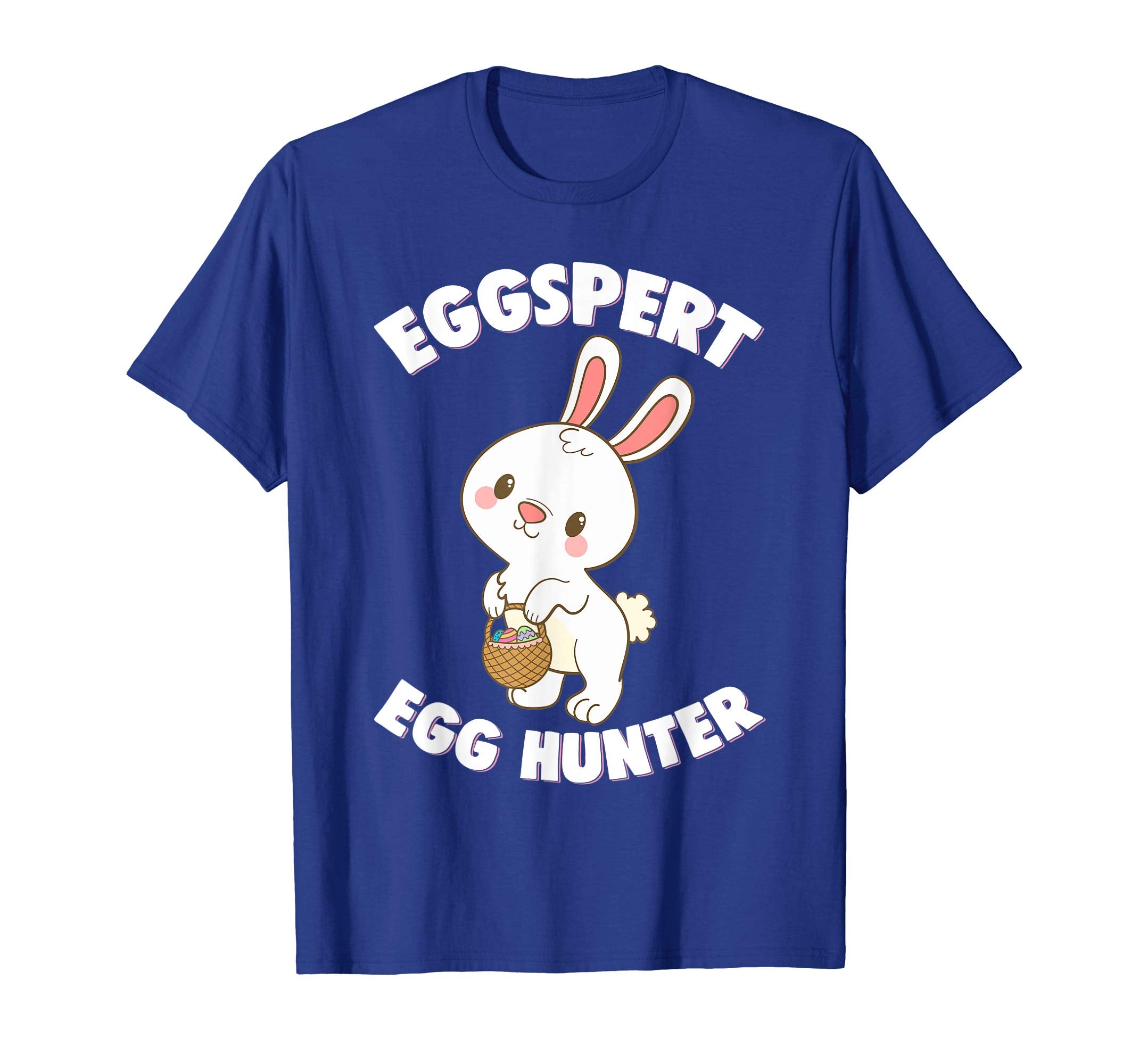 Eggspert Egg Hunter Happy Easter Kids Boys Girls T Shirt
