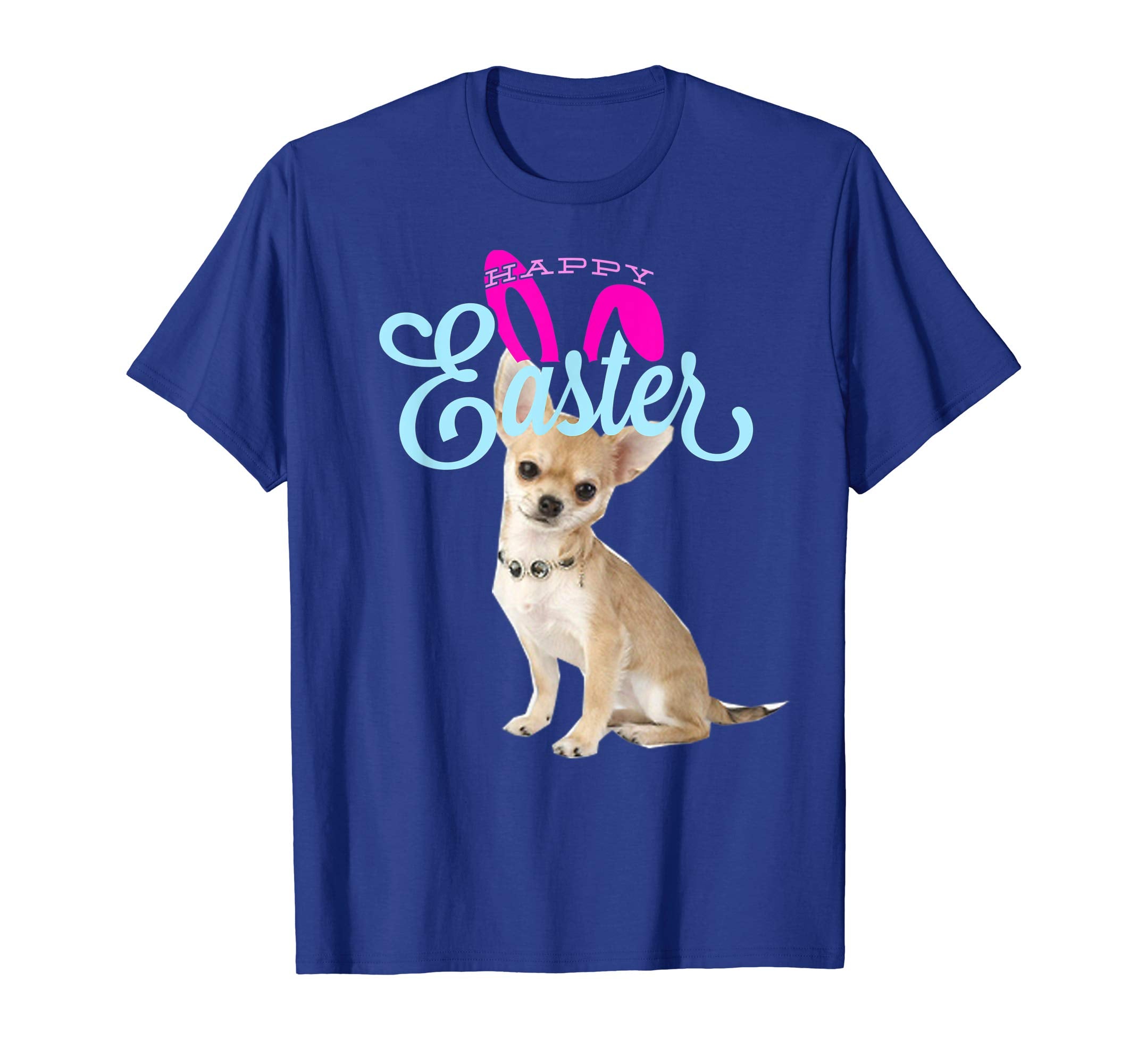 Easter Bunny Chihuahua Tshirt Dog Men Women Gift Easter Day