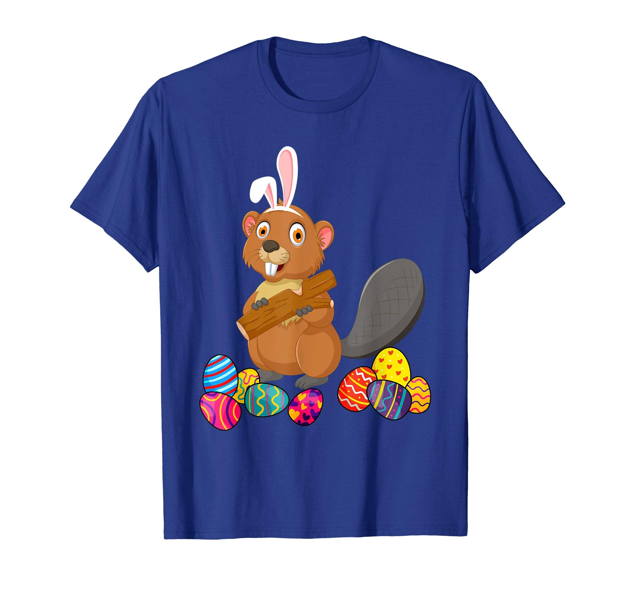 Beaver Bunny Ear With Egg Easter Easter Day Shirt