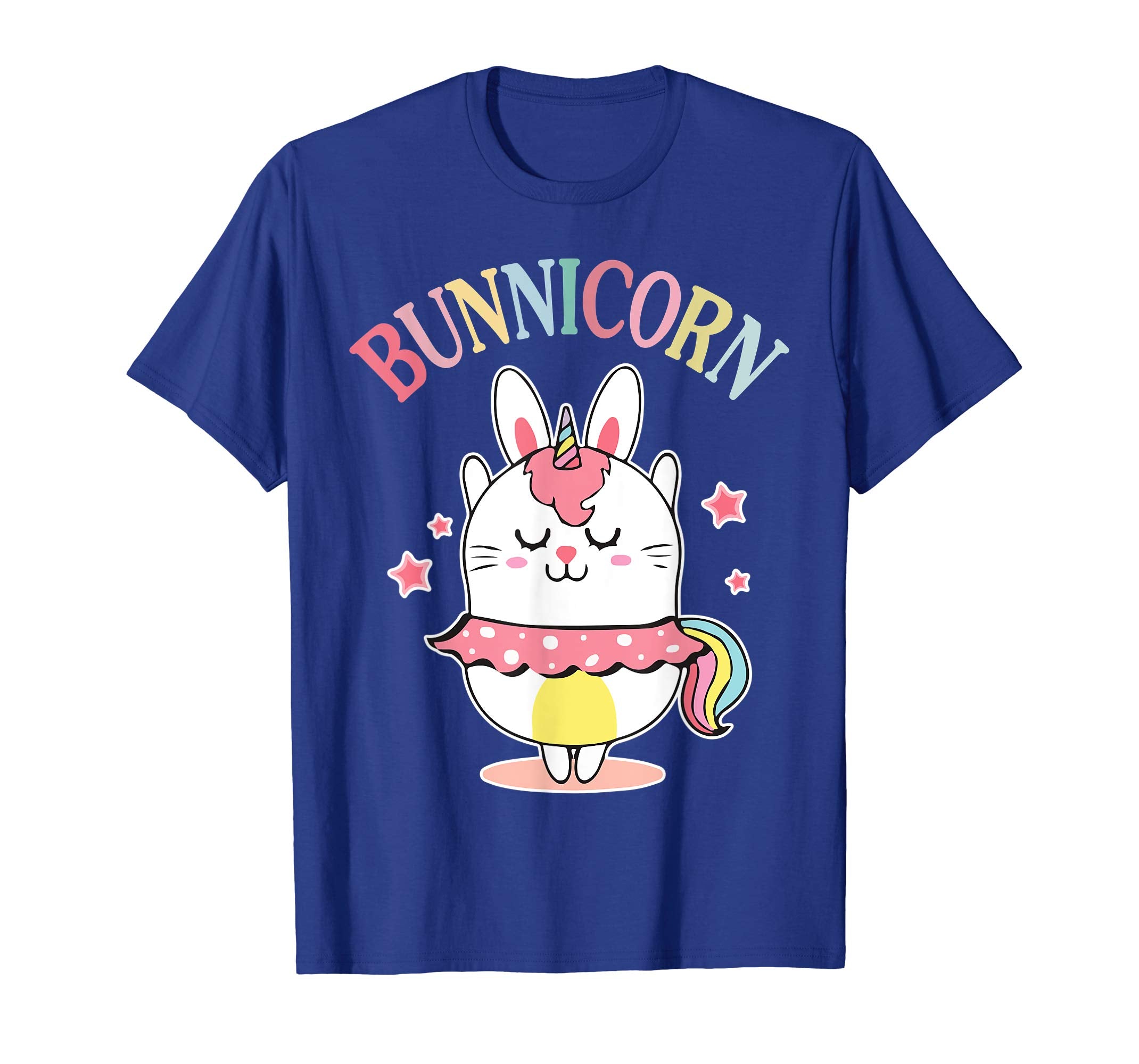 Cute Bunny Unicorn Face Happy Easter Day Shirt Bunnicorn