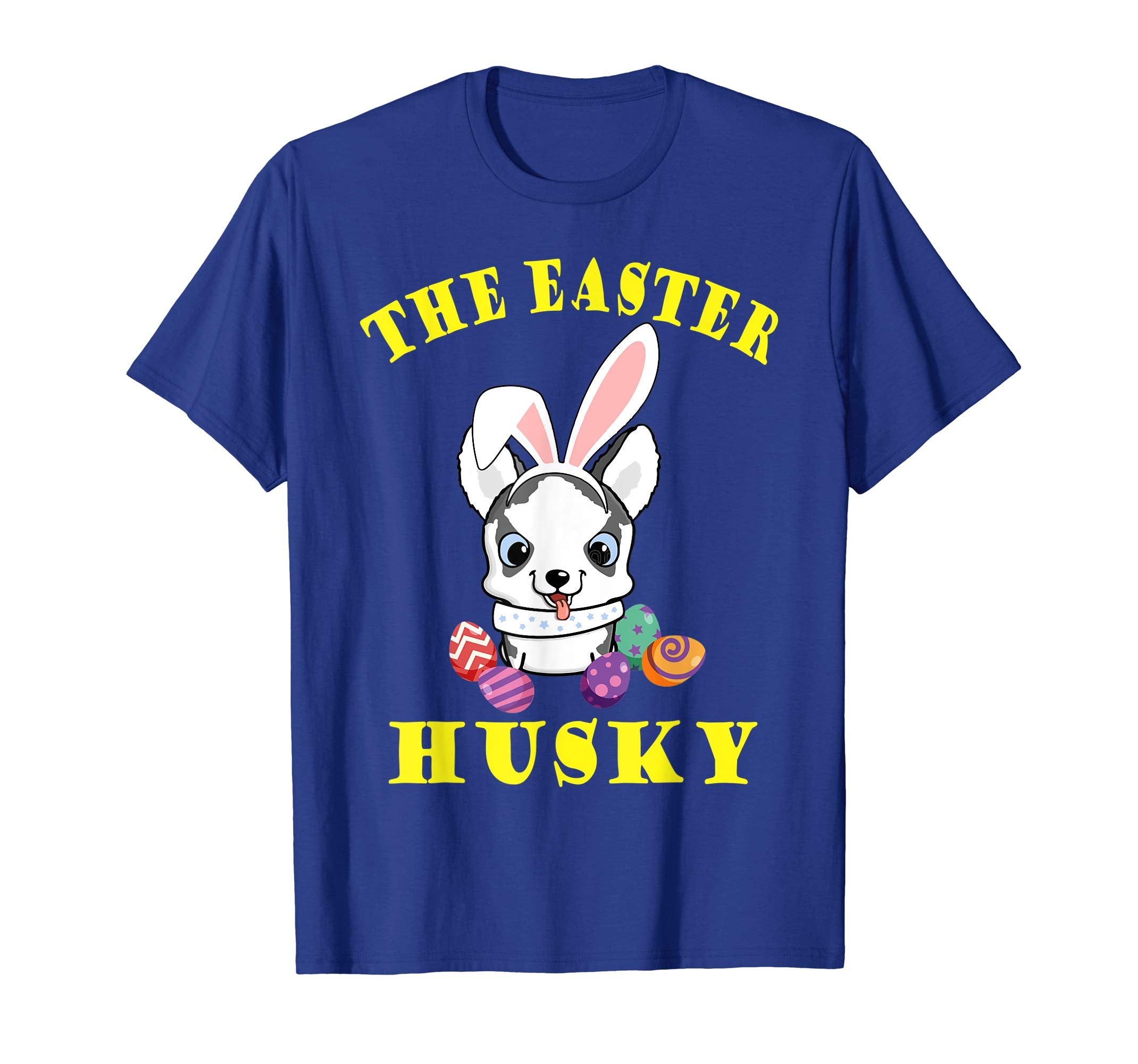 Husky Bunny Playing Easter Egg Shirt The Easter Husky Dog