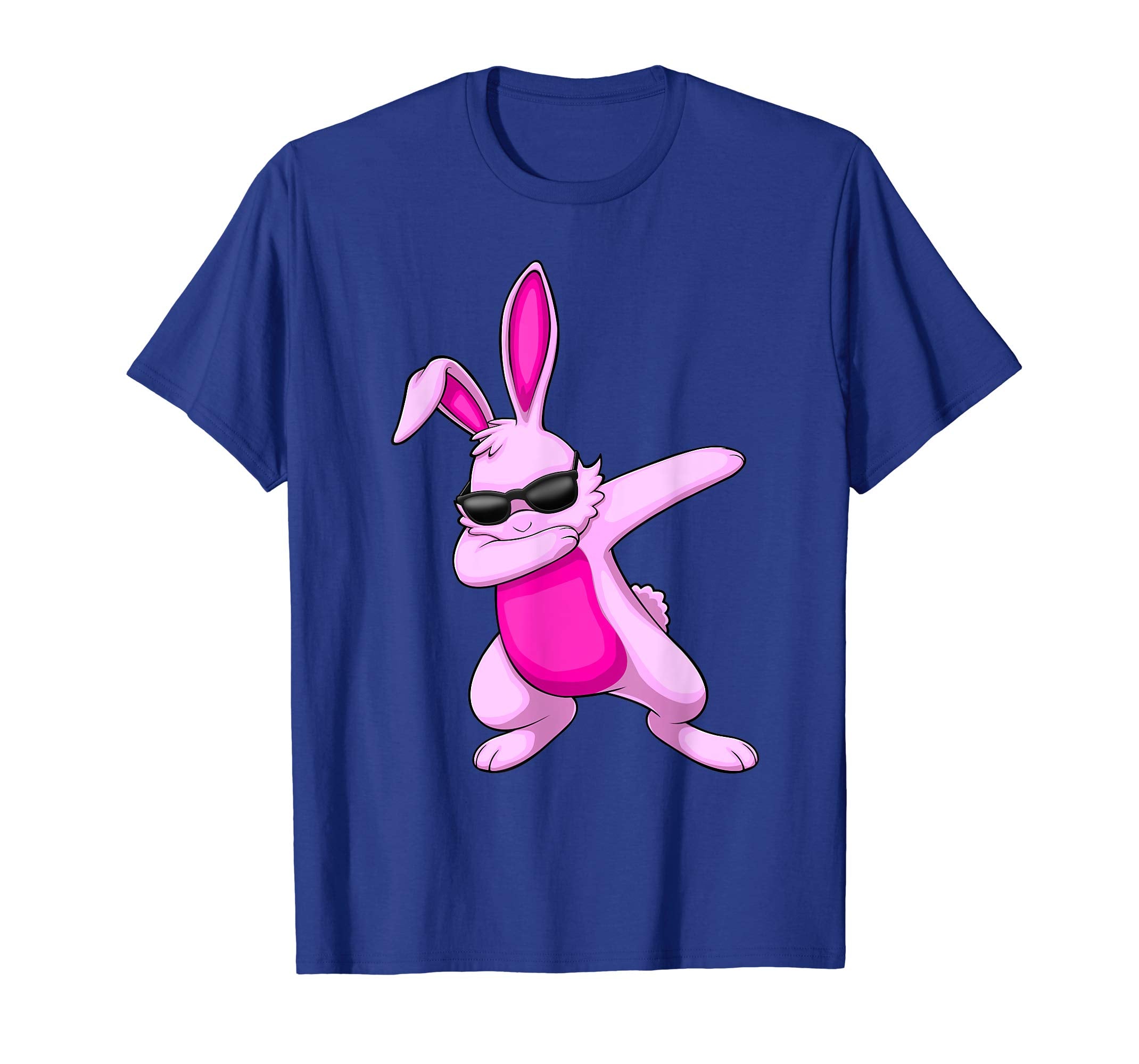 Dabbing Easter Bunny T Shirt Men Kids Boys Girls Basket Eggs