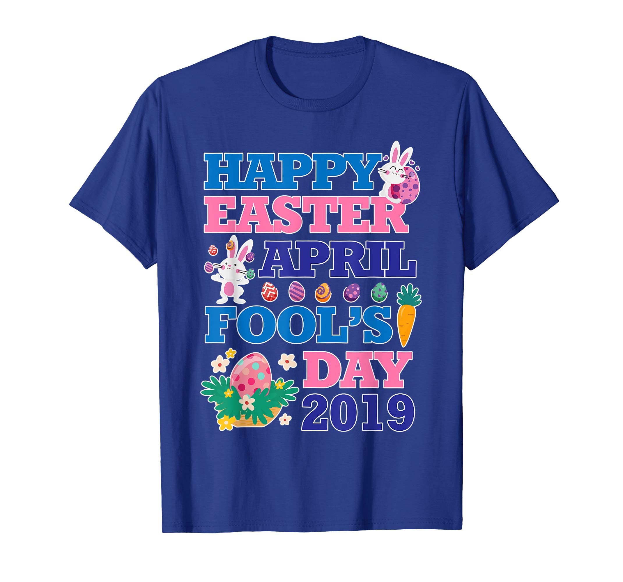 Bunny &amp; Carrot Easter Egg Happy Easter April Fool's Day 2019