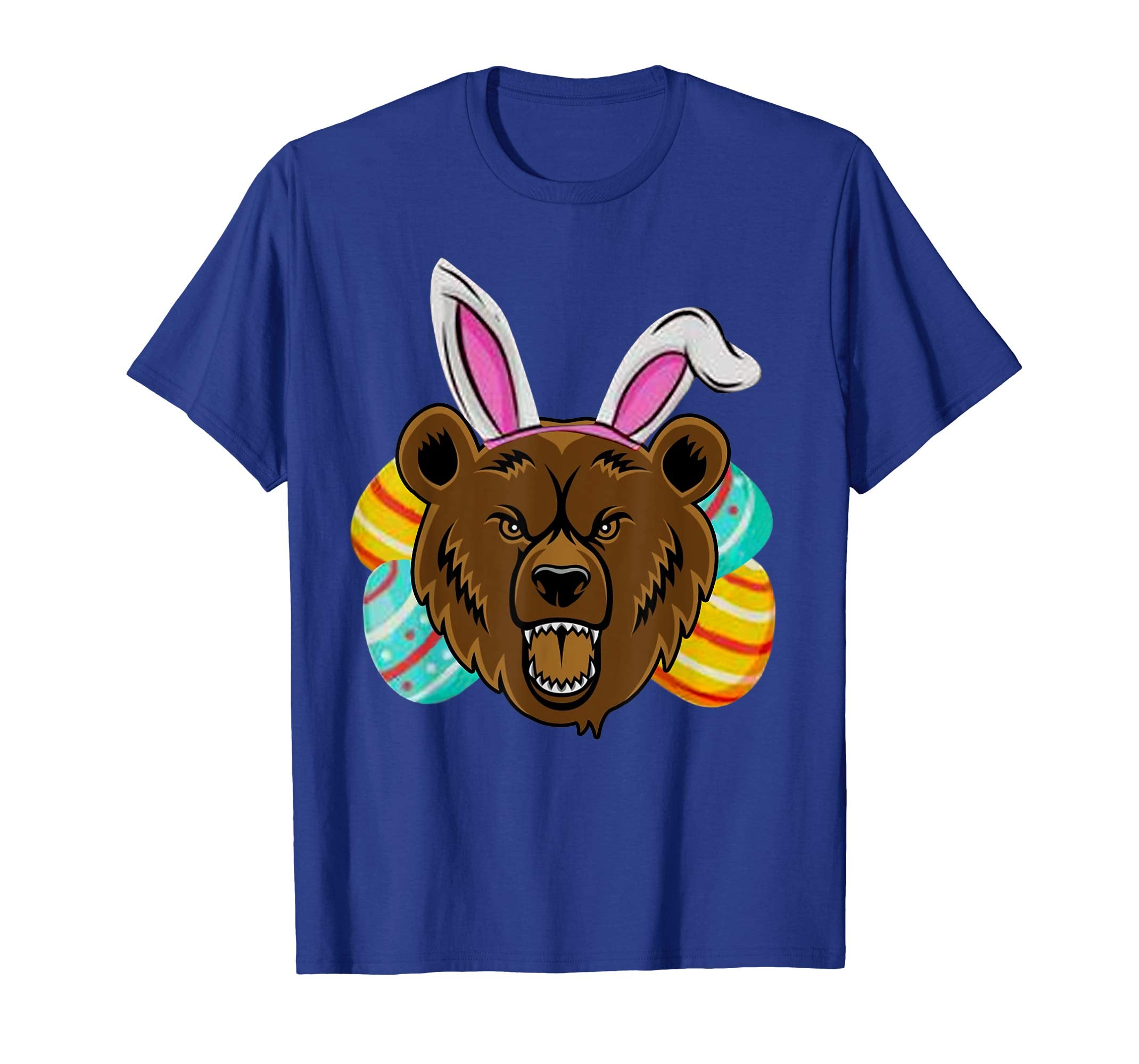 Bear Easter Bunny Lover T-Shirt Funny Costume Gift Tee