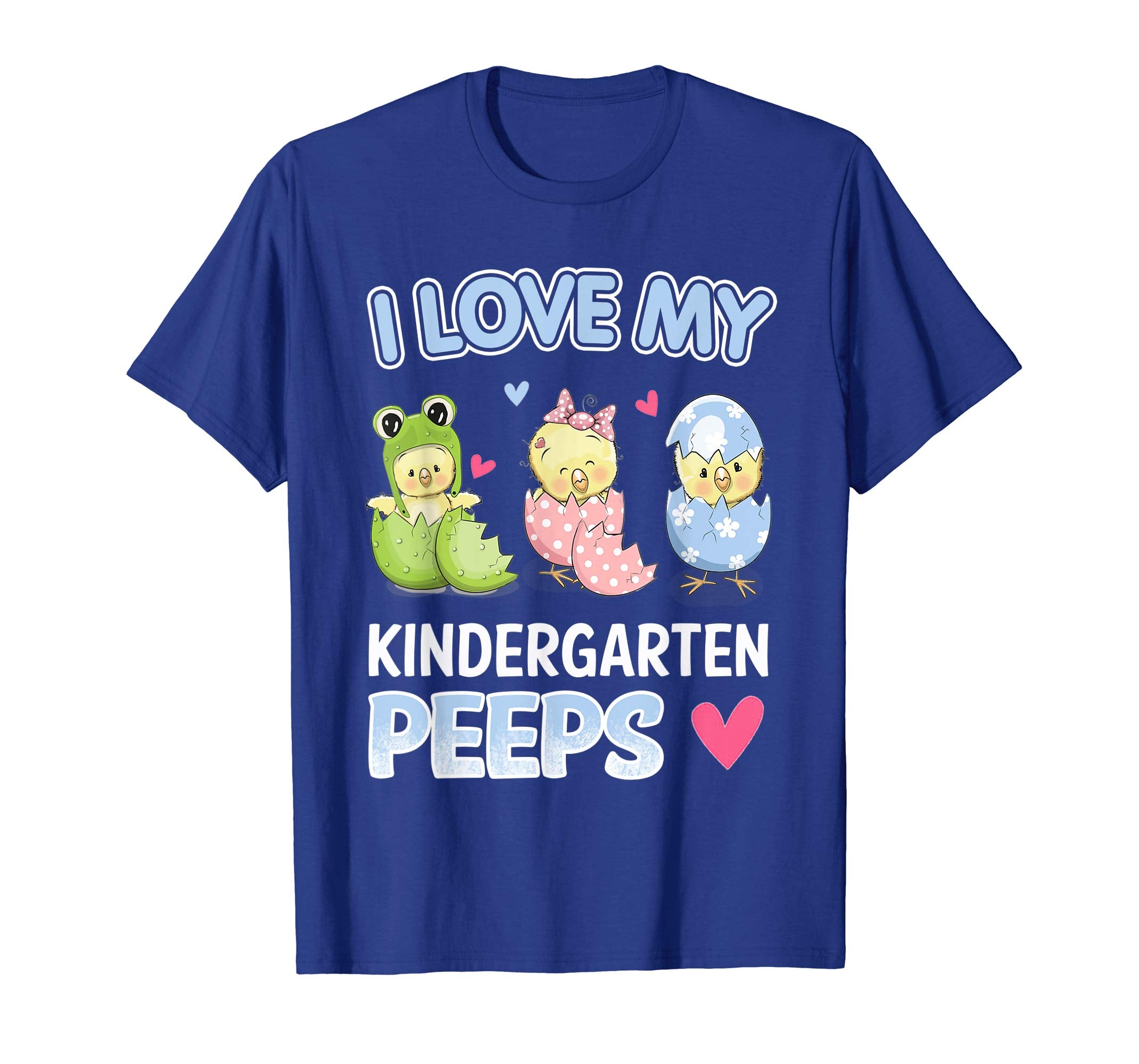 I Love My Kindergarten Peeps Easter Day T-Shirt