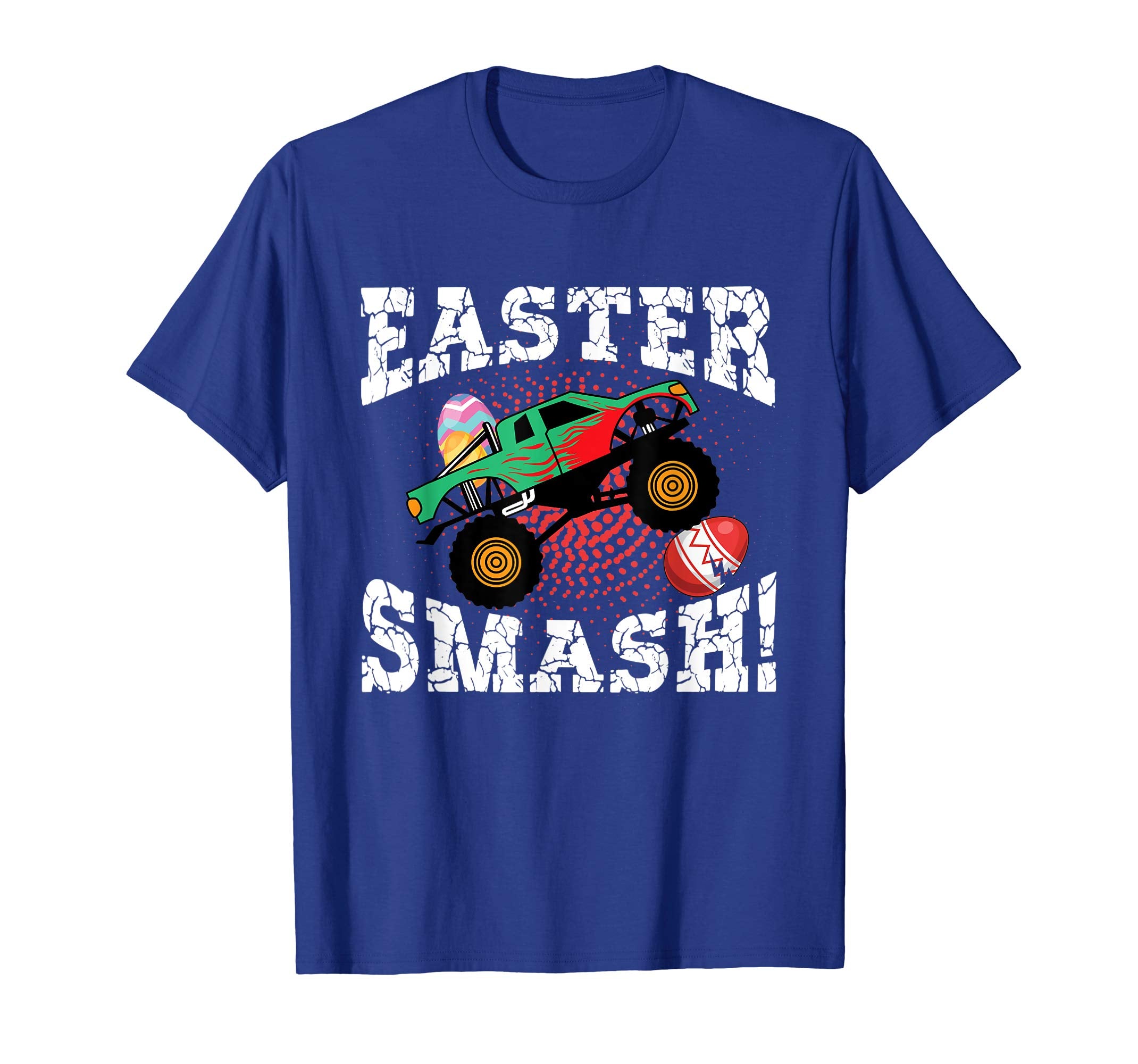 Easter Monster Truck Easter Smash Men Women Kids T-Shirt