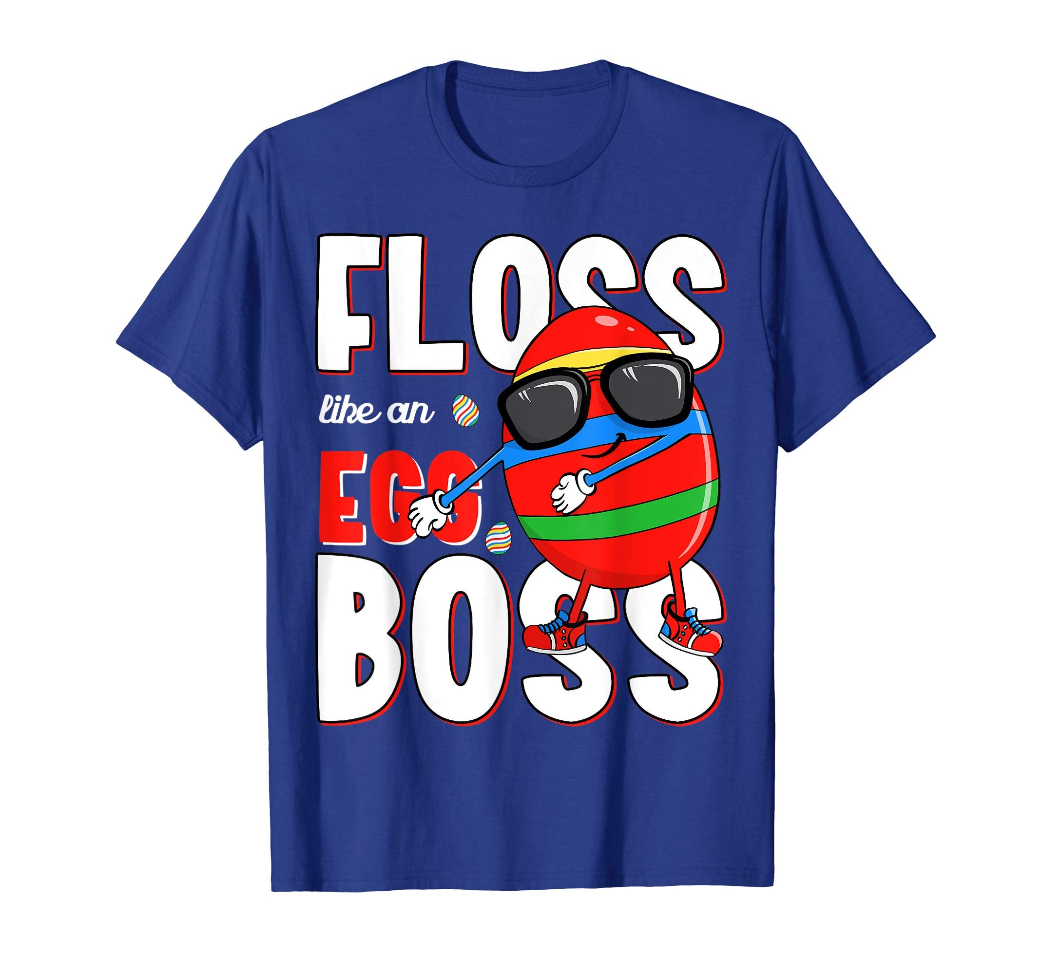 Floss Like a Boss Easter T-shirt Funny Flossing Dance Egg