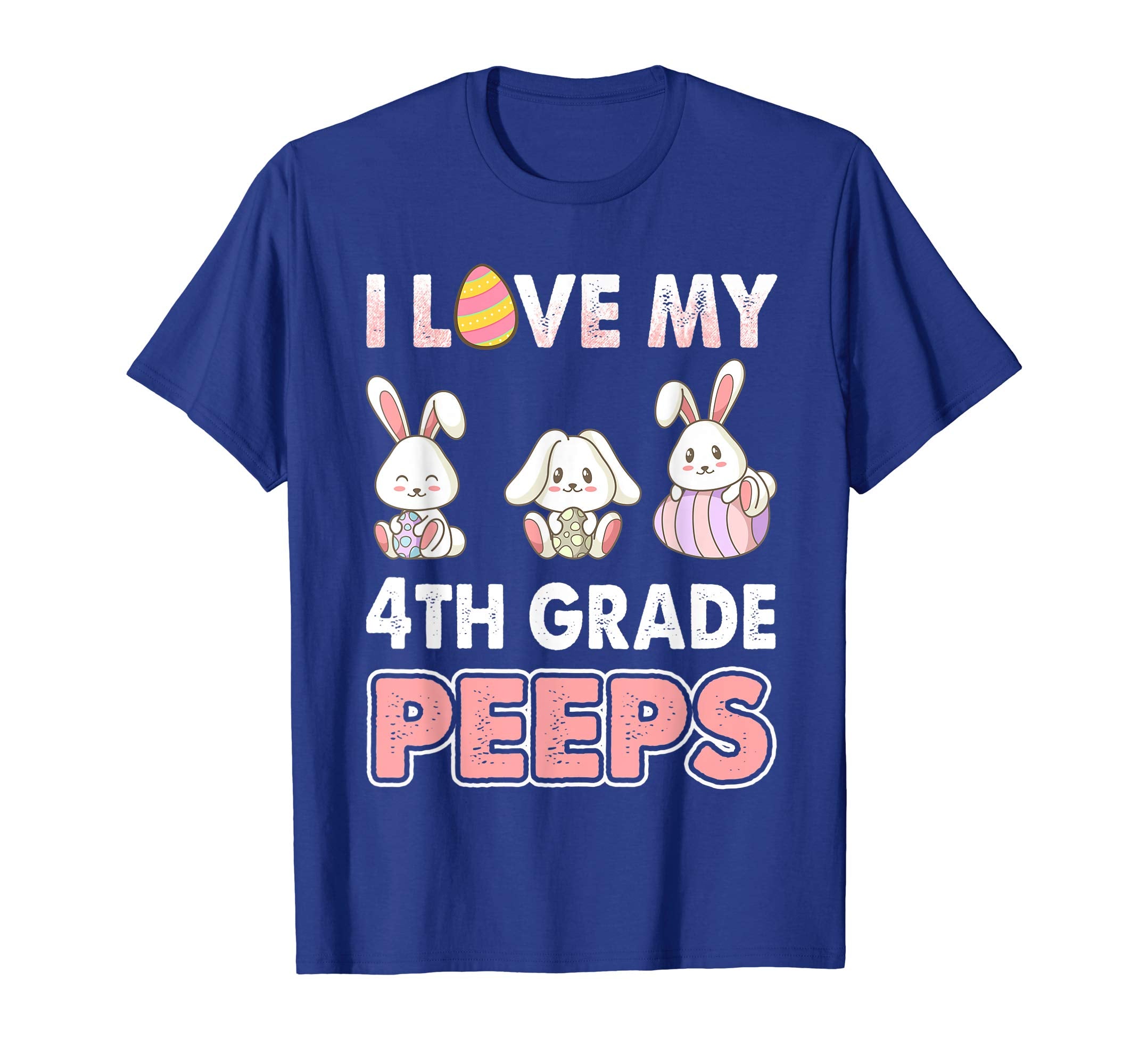 I Love My 4th Grade Peeps Easter Day T-Shirt