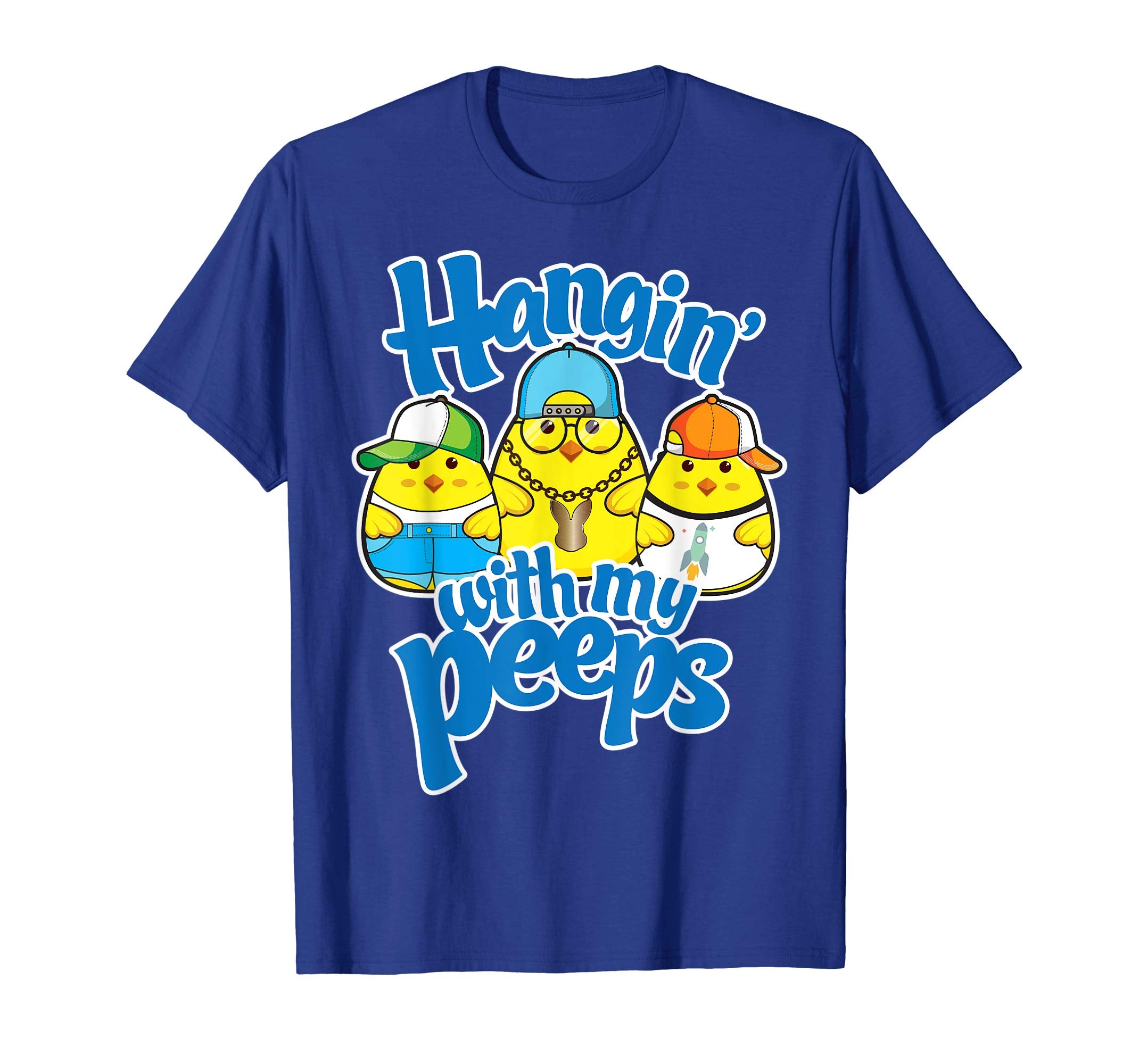 Boys Hanging with my peeps shirt Easter Egg Hunt T-shirt Tee