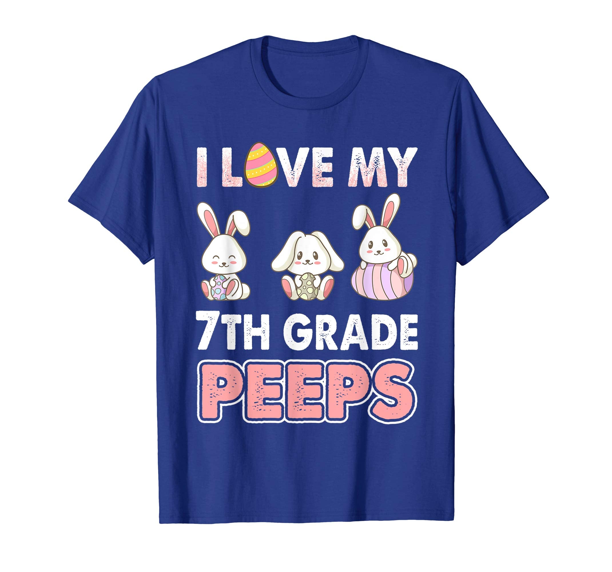 I Love My 7th Grade Peeps Easter Day T-Shirt