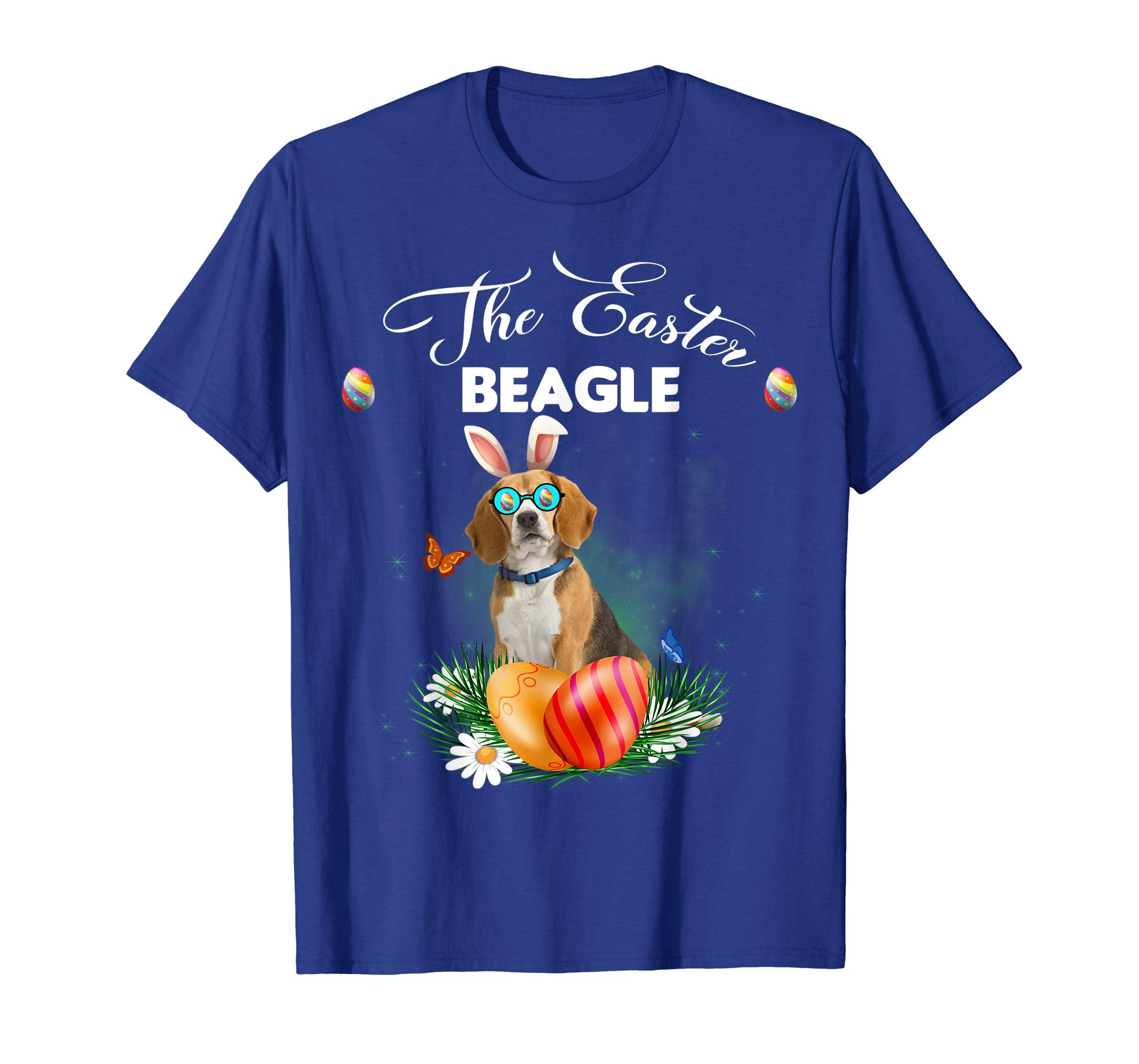 Beagle Bunny Easter Day Dog Gifts T-Shirt
