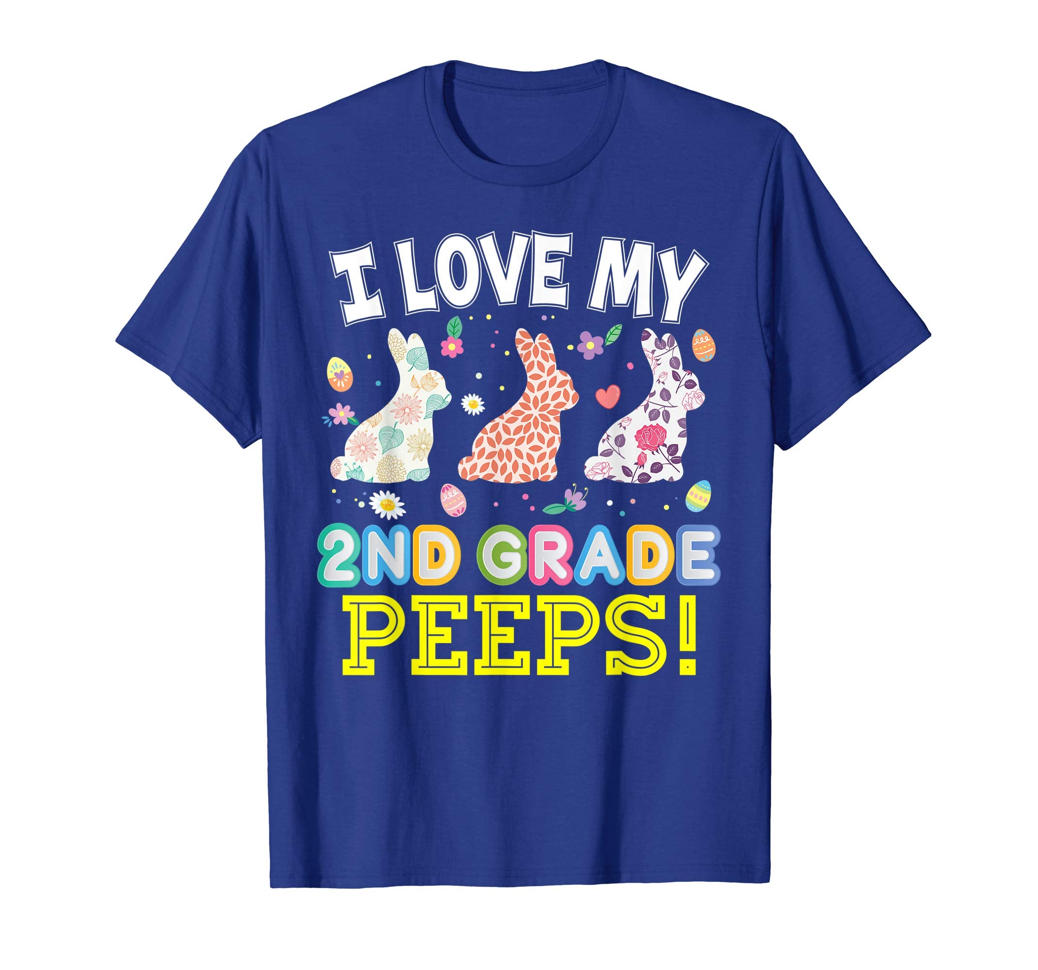 I Love My 2nd Grade Peeps Second Easter Bunnies T-Shirt