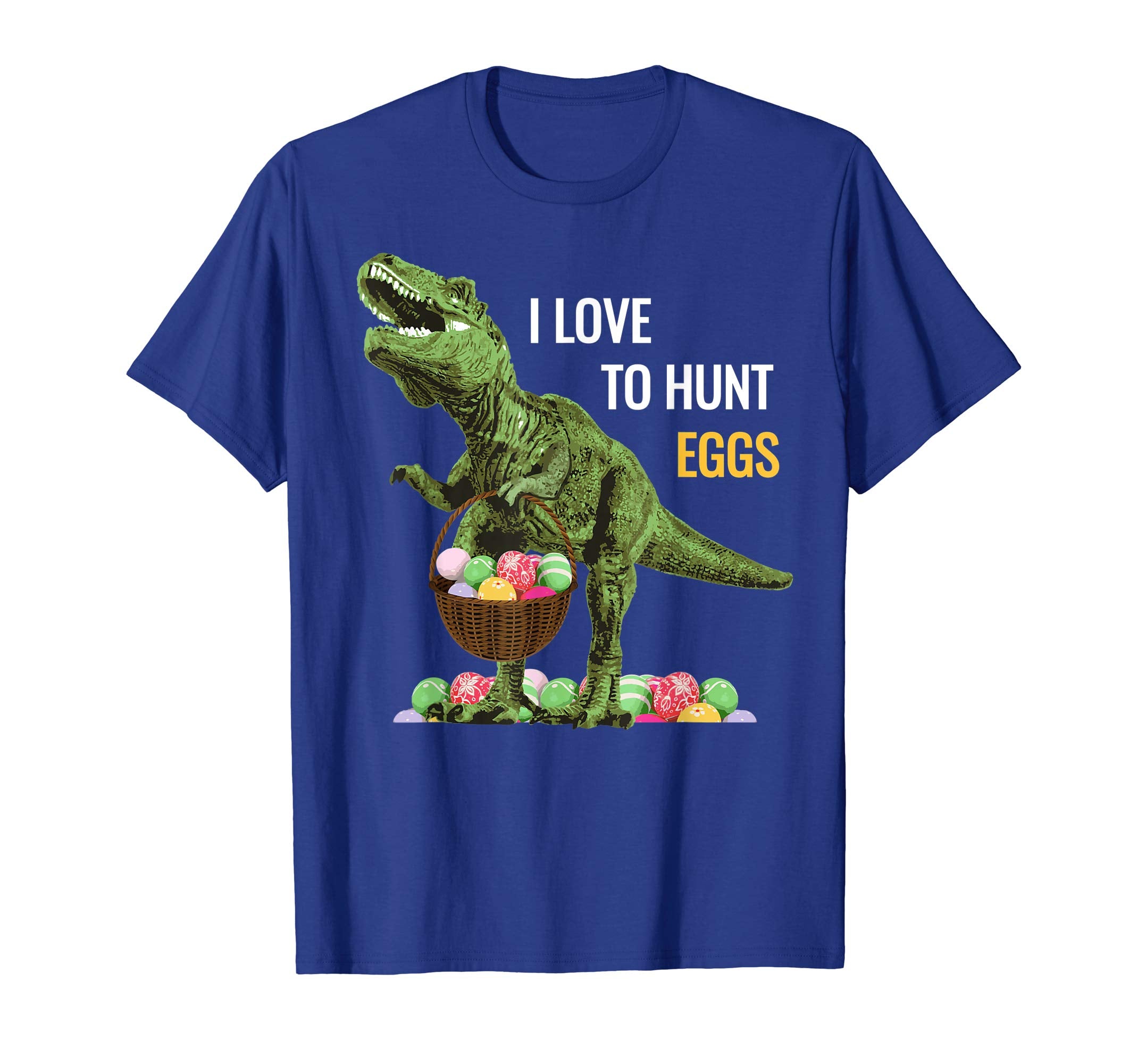 Easter Shirt Dinosaur T Rex Kids Boys Girls EGG Hunts