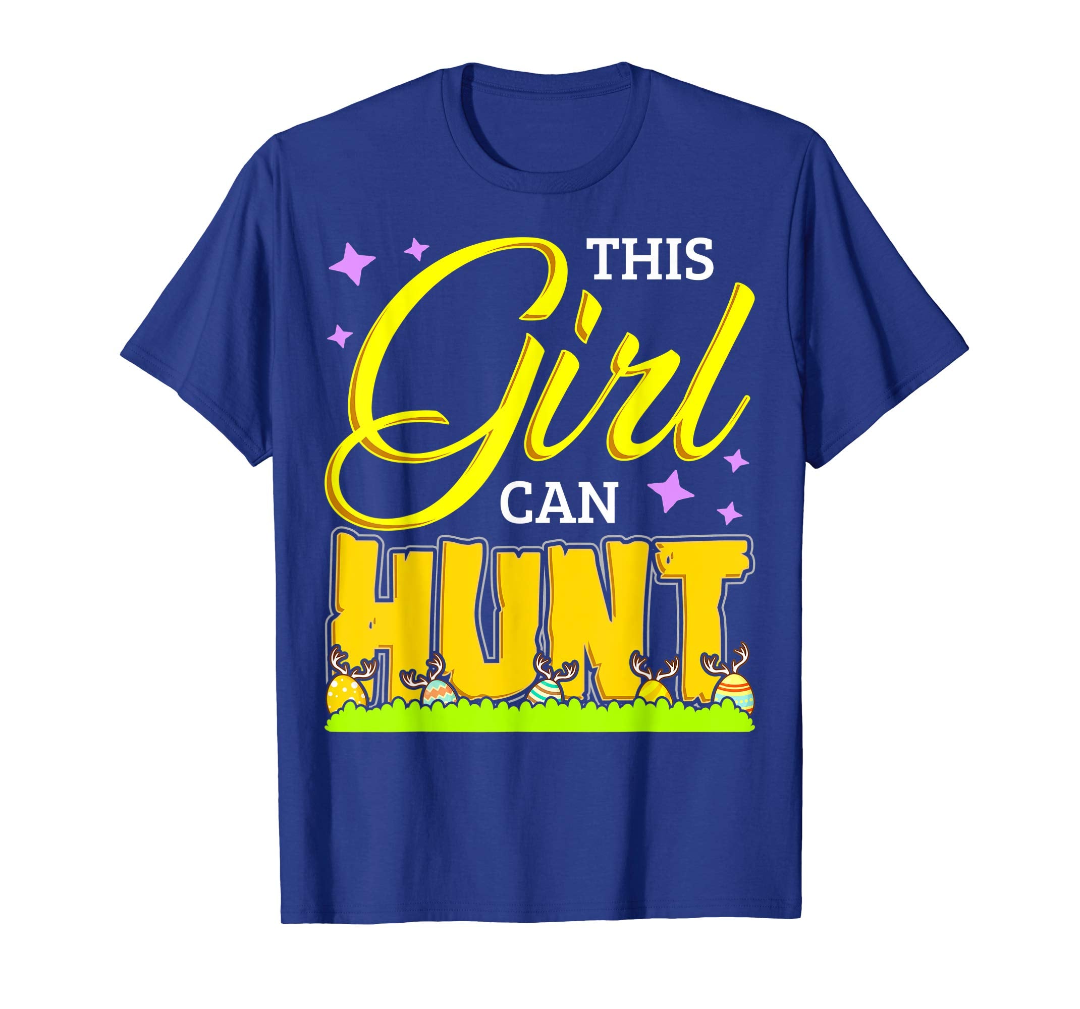 Easter Hunting T Shirt This Girl Can Hunt Eggs Season Gift