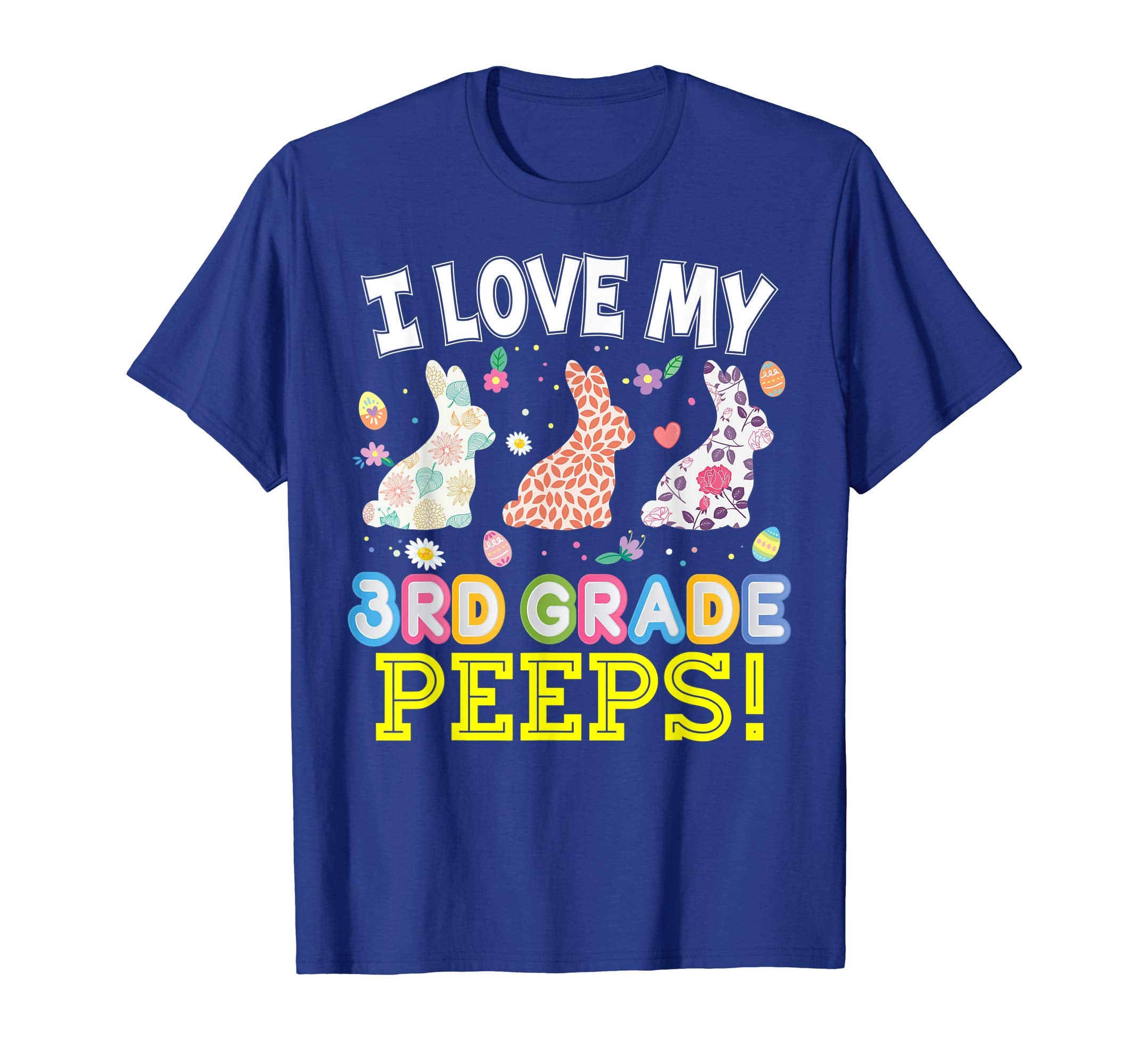 I Love My 3rd Grade Peeps Third Easter Bunnies T-Shirt