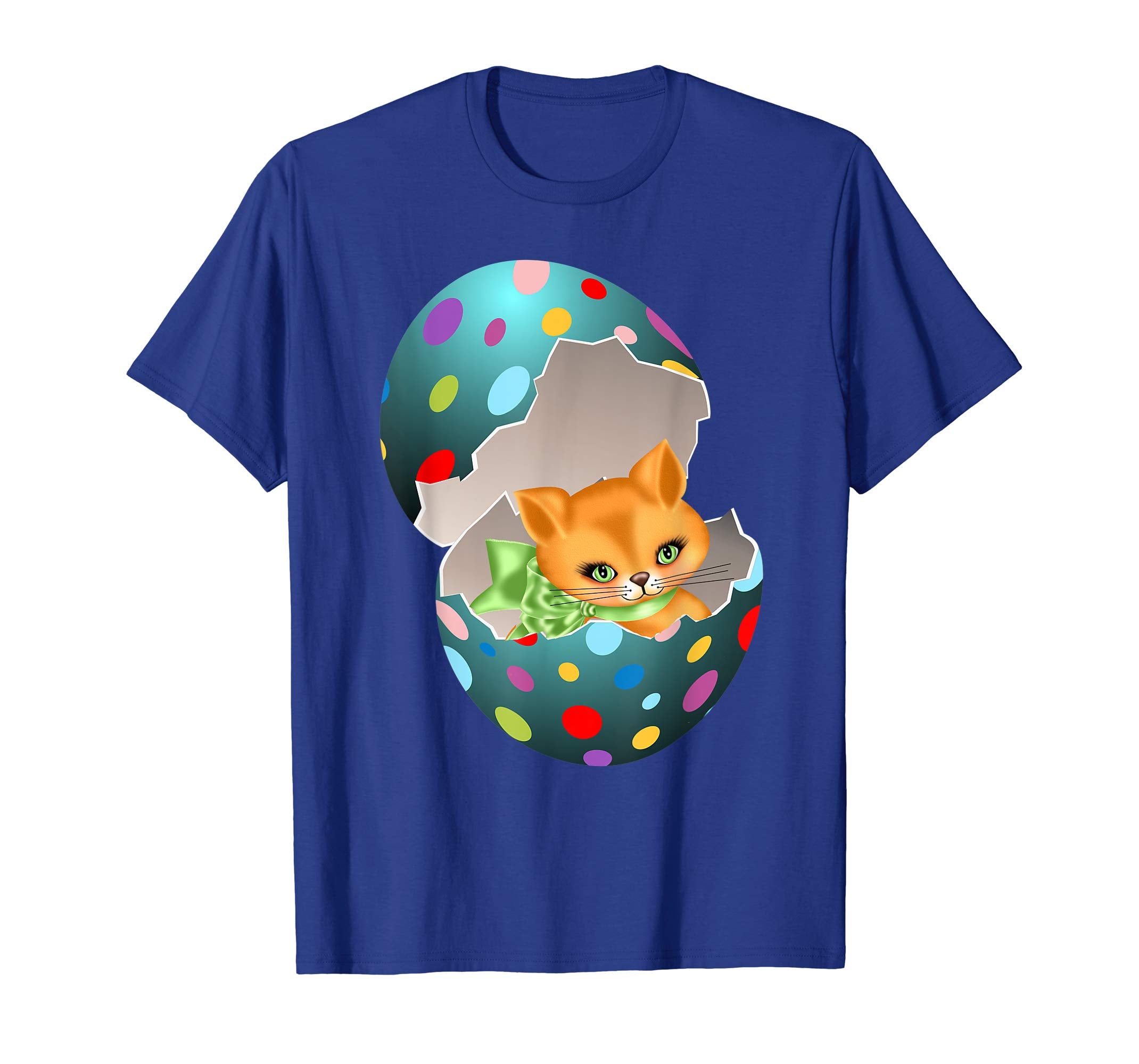 Cute Cat In Easter Egg Cat Kitten Lover T-Shirts Gift