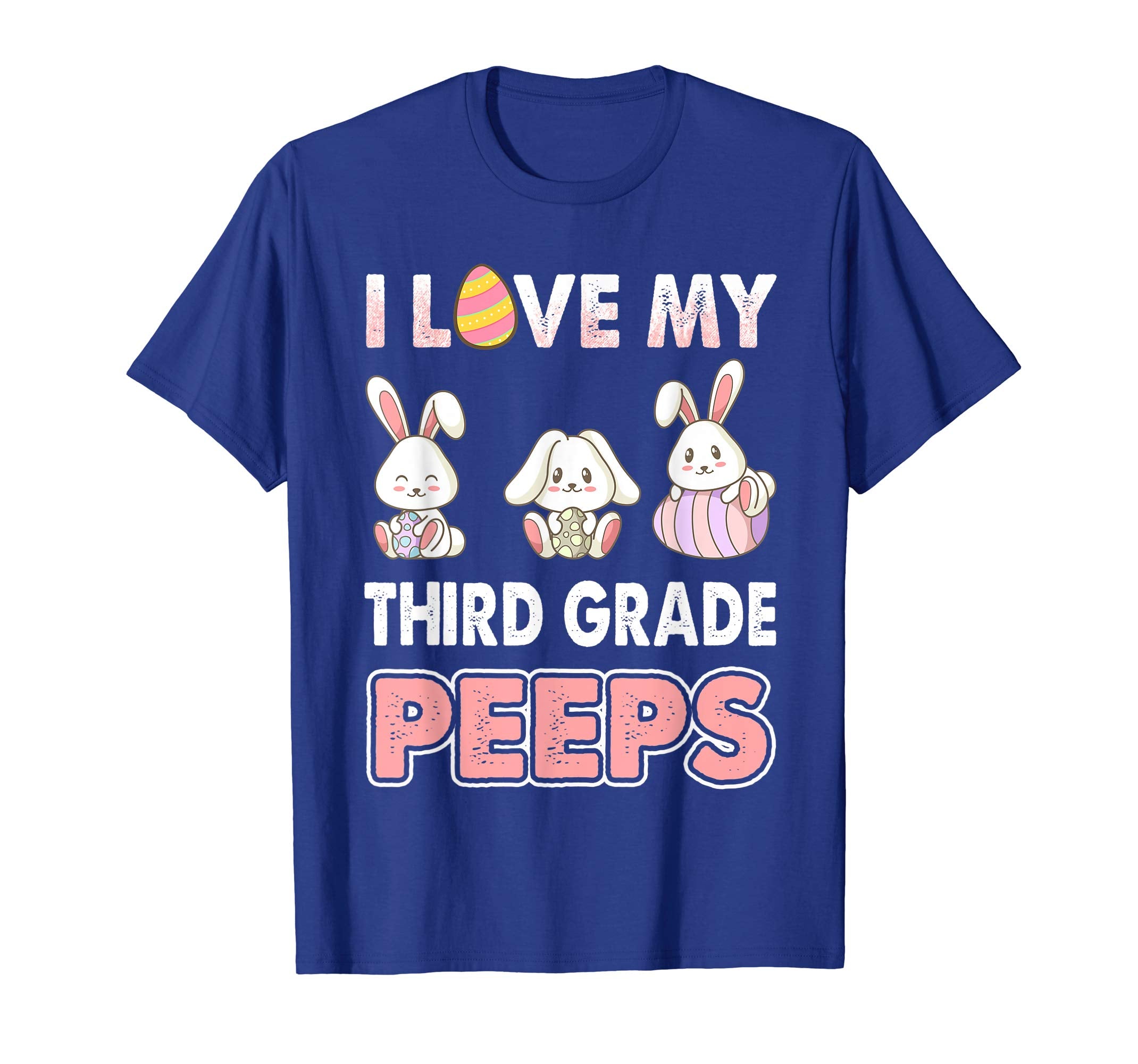 I Love My Third Grade Peeps Easter Day T-Shirt