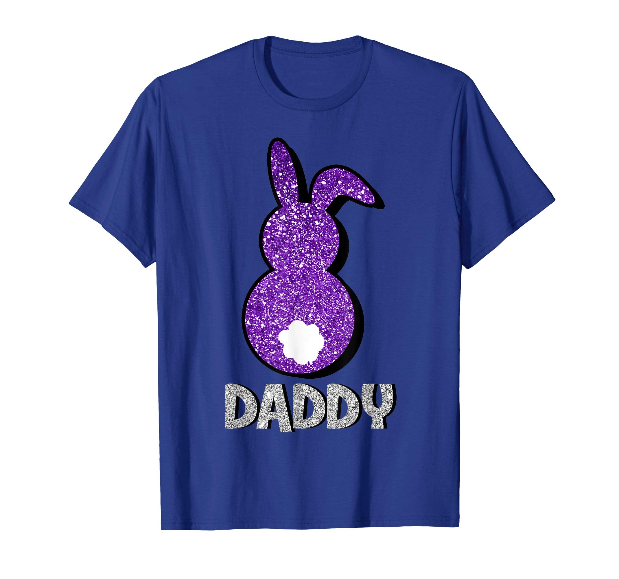 Daddy Bunny With Tail Ears Matching Family Easter t-shirt