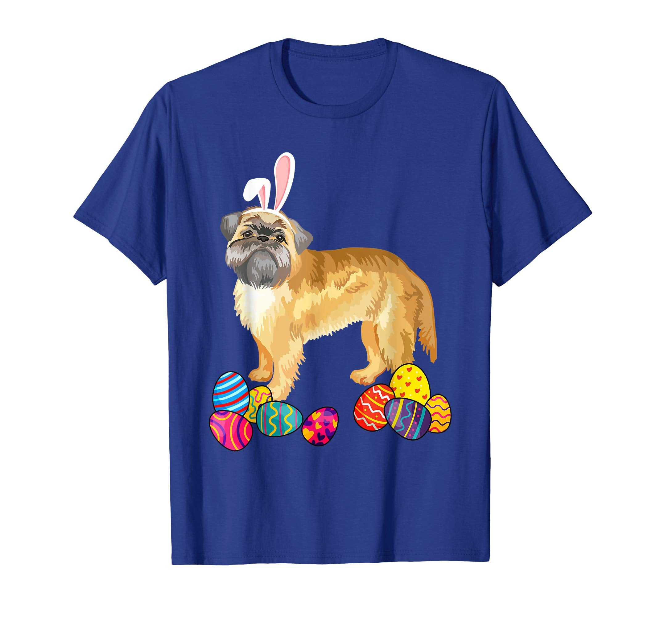 Brussels Griffon Bunny Ear With Egg Easter Easter Day Shirt