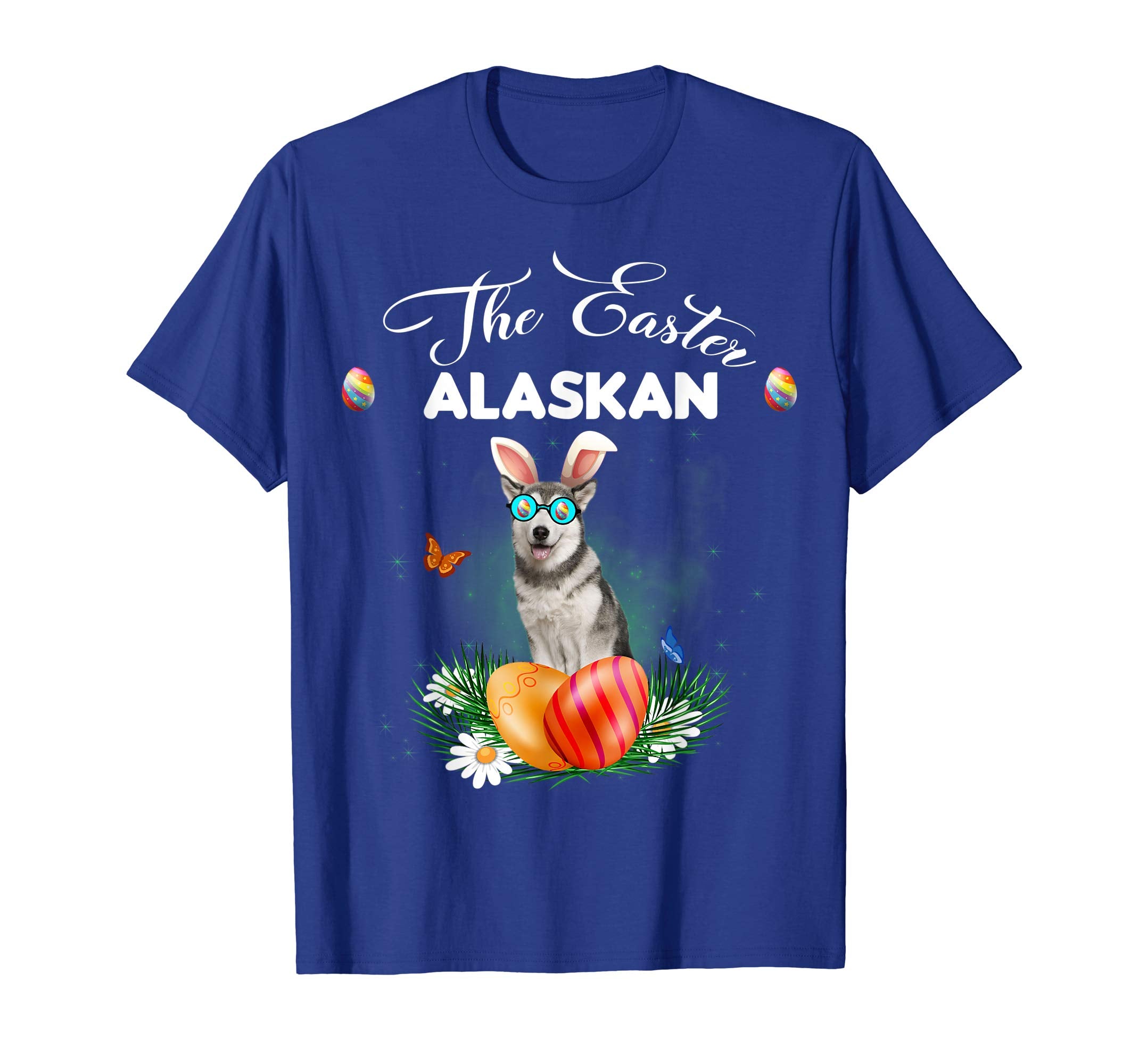 Alaskan Bunny Easter Day Dog Gifts T-Shirt