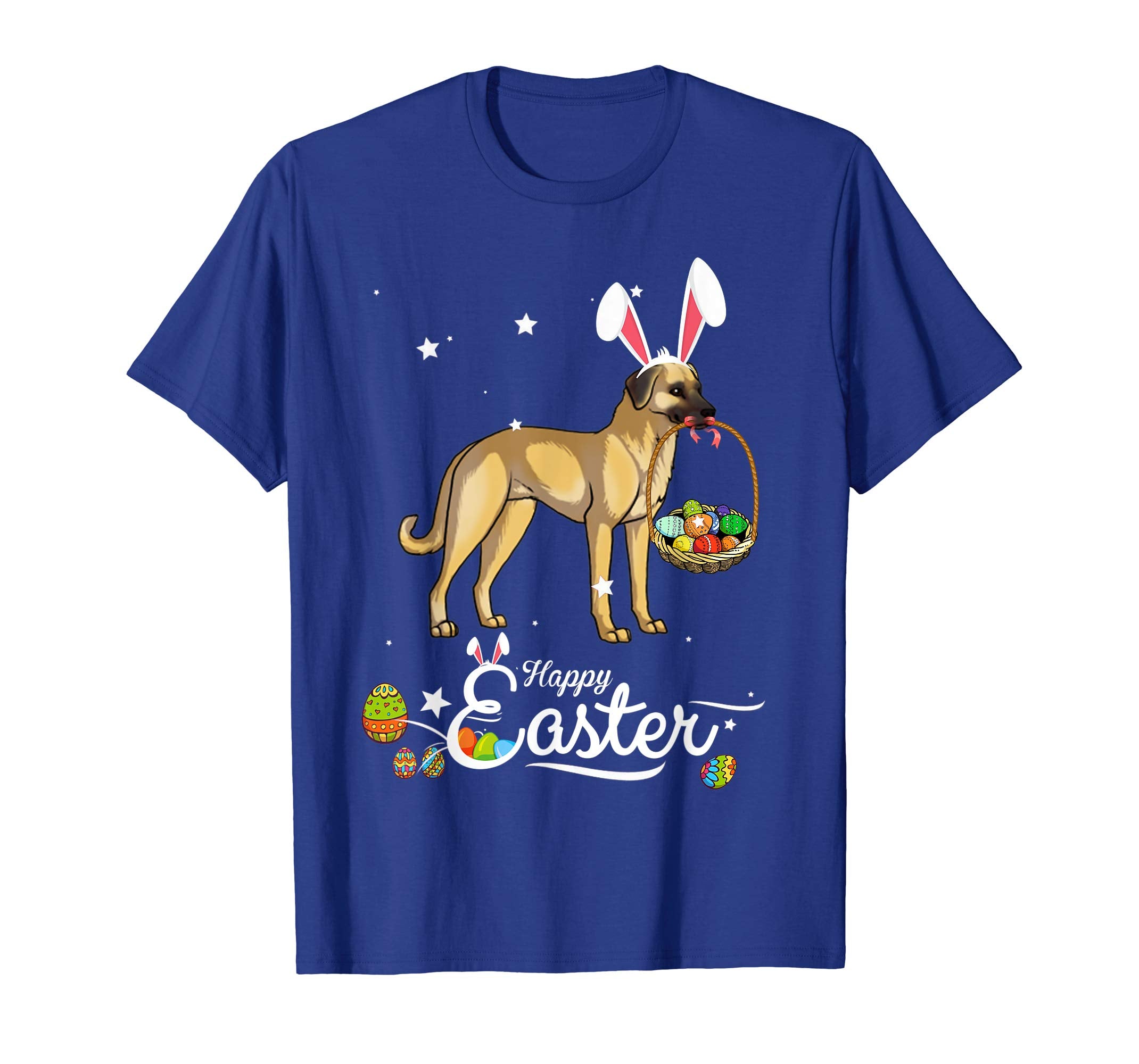 Anatolian Shepherd Dog With Bunny Hat Easter Costume T Shirt