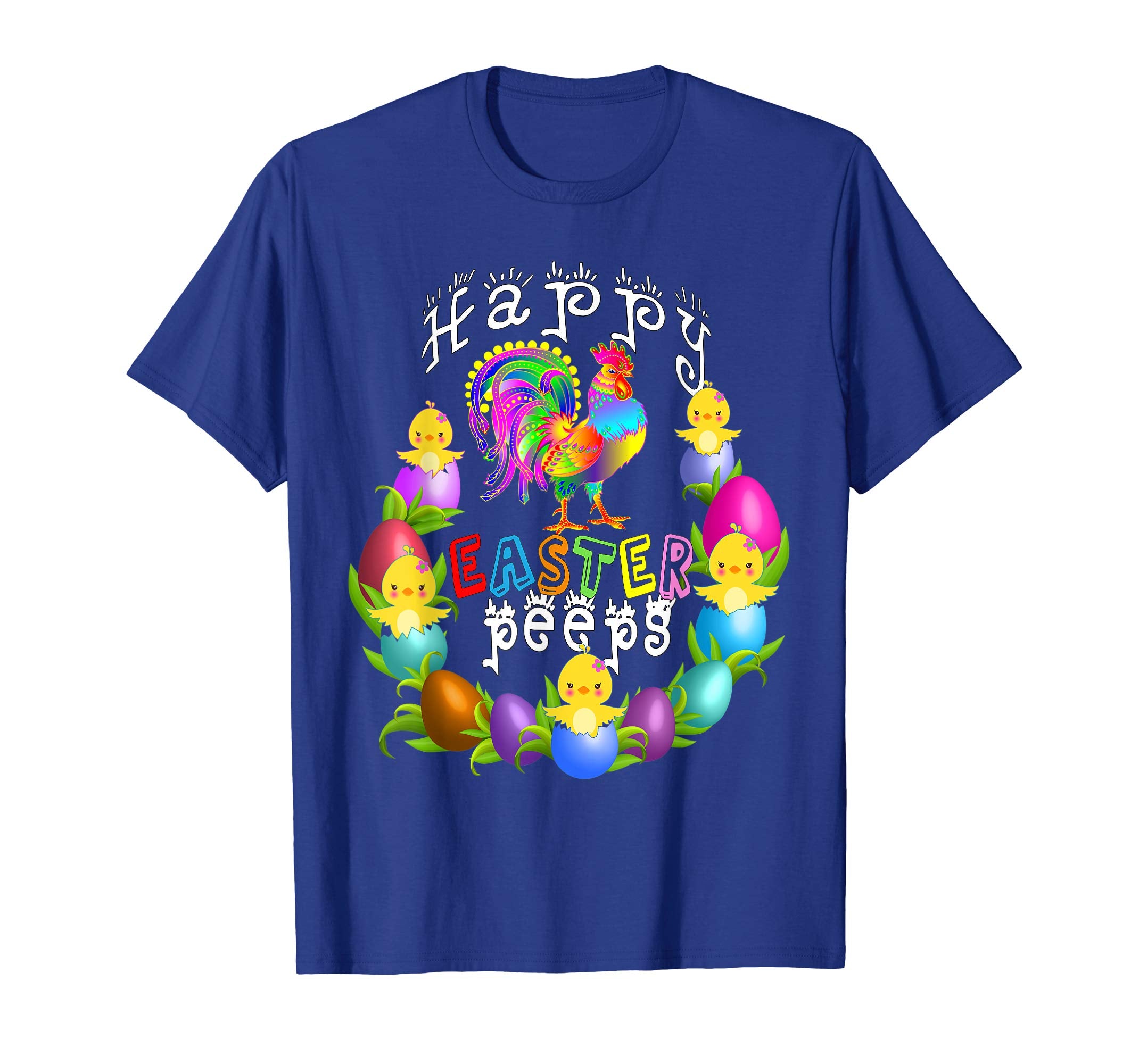 Easter Eggs Peeps T-Shirt Peeps Mom Dad Teacher Gift Tees