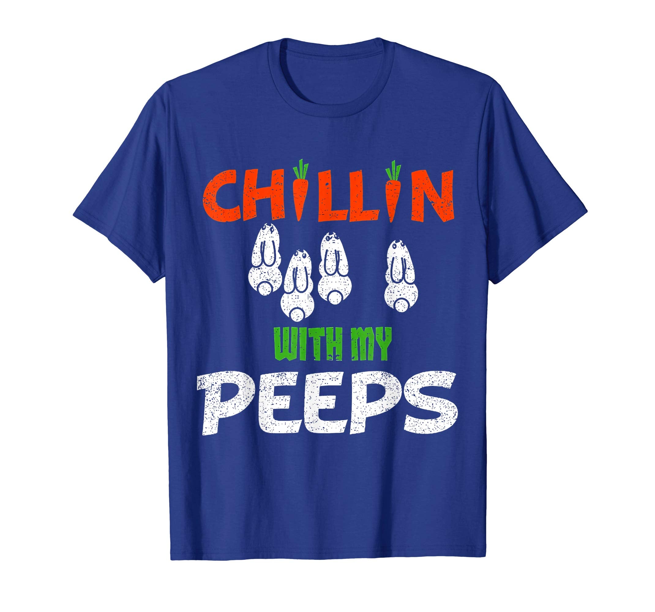 Chillin' With My Peeps Easter Bunny T-Shirt