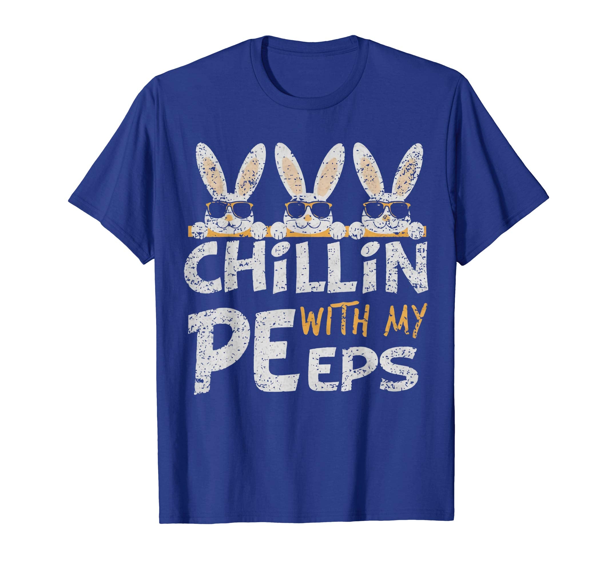 Chillin' With My Peeps Easter Bunny T-Shirt