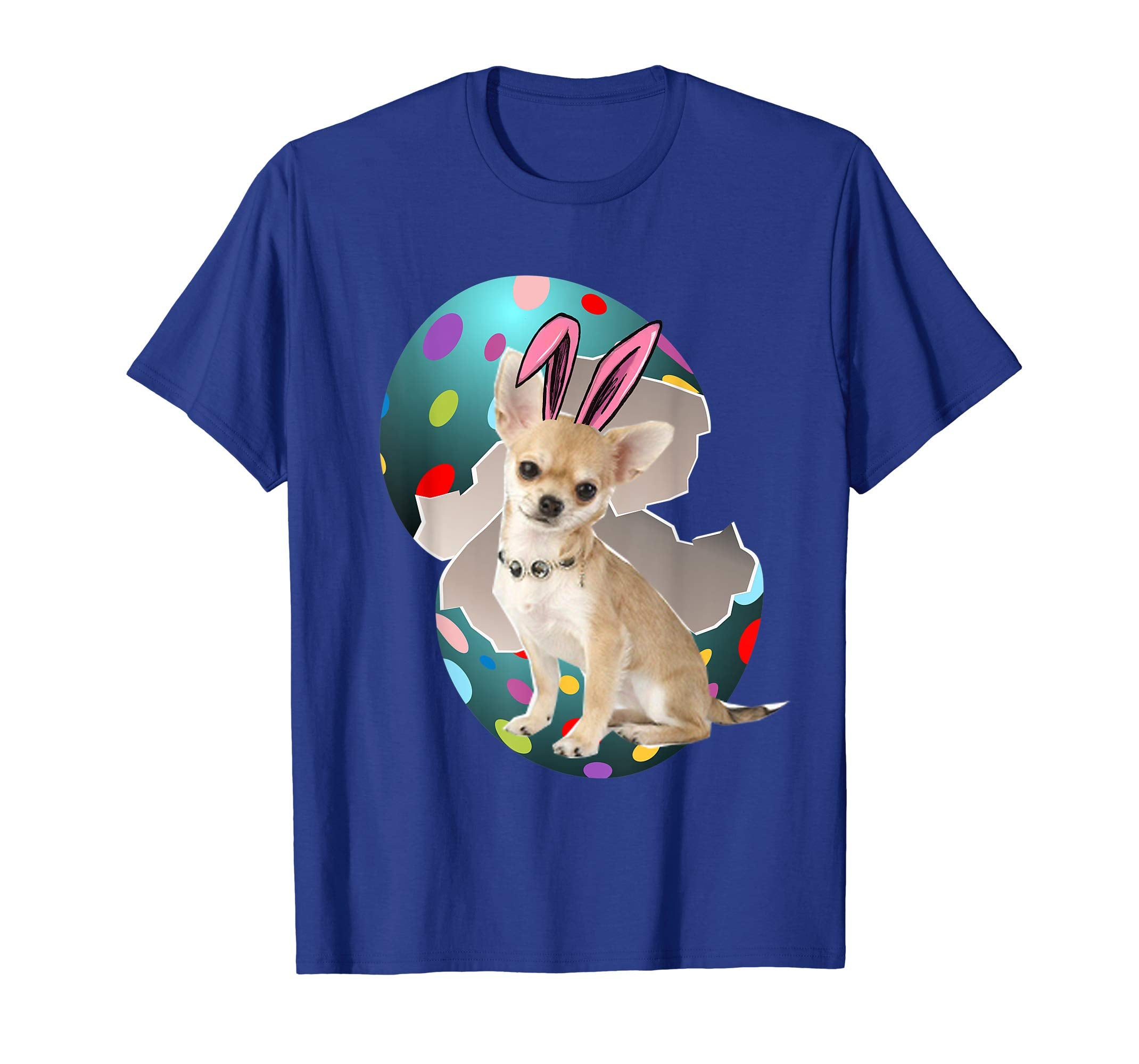 Chihuahua Dad Mom Easter Day Gift T shirt