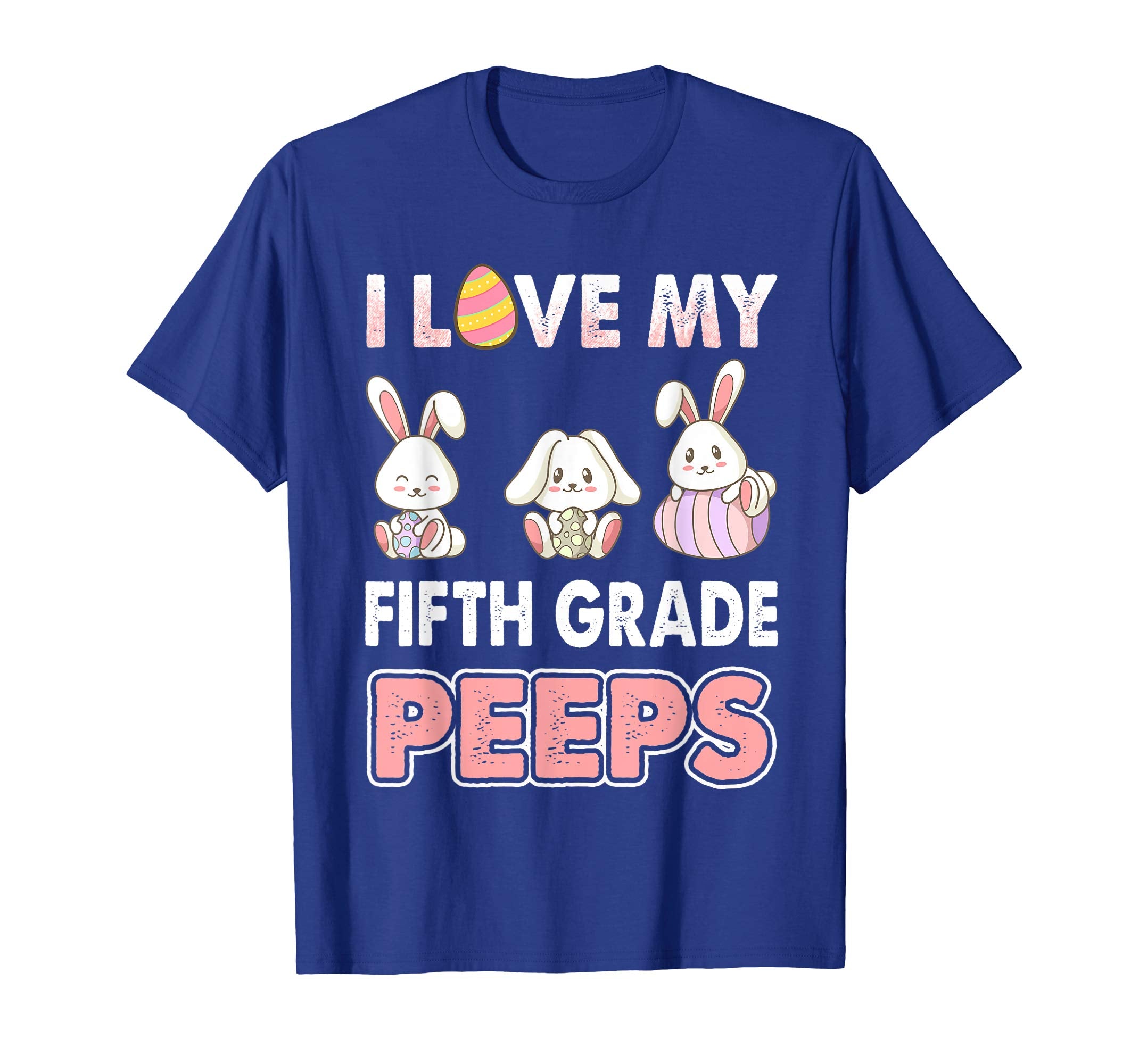 I Love My Fifth Grade Peeps Easter Day T-Shirt
