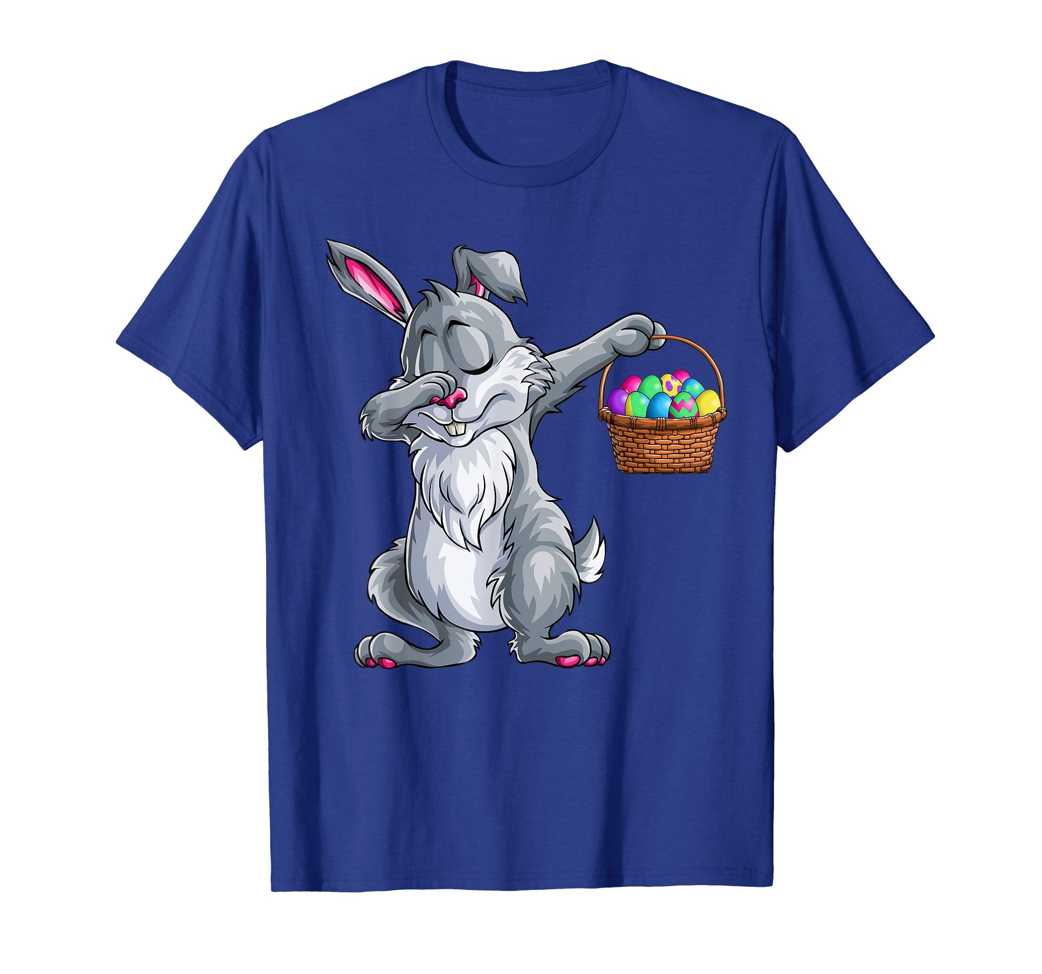 Dabbing Easter Bunny T Shirt Men Women Kids Basket Eggs Gift
