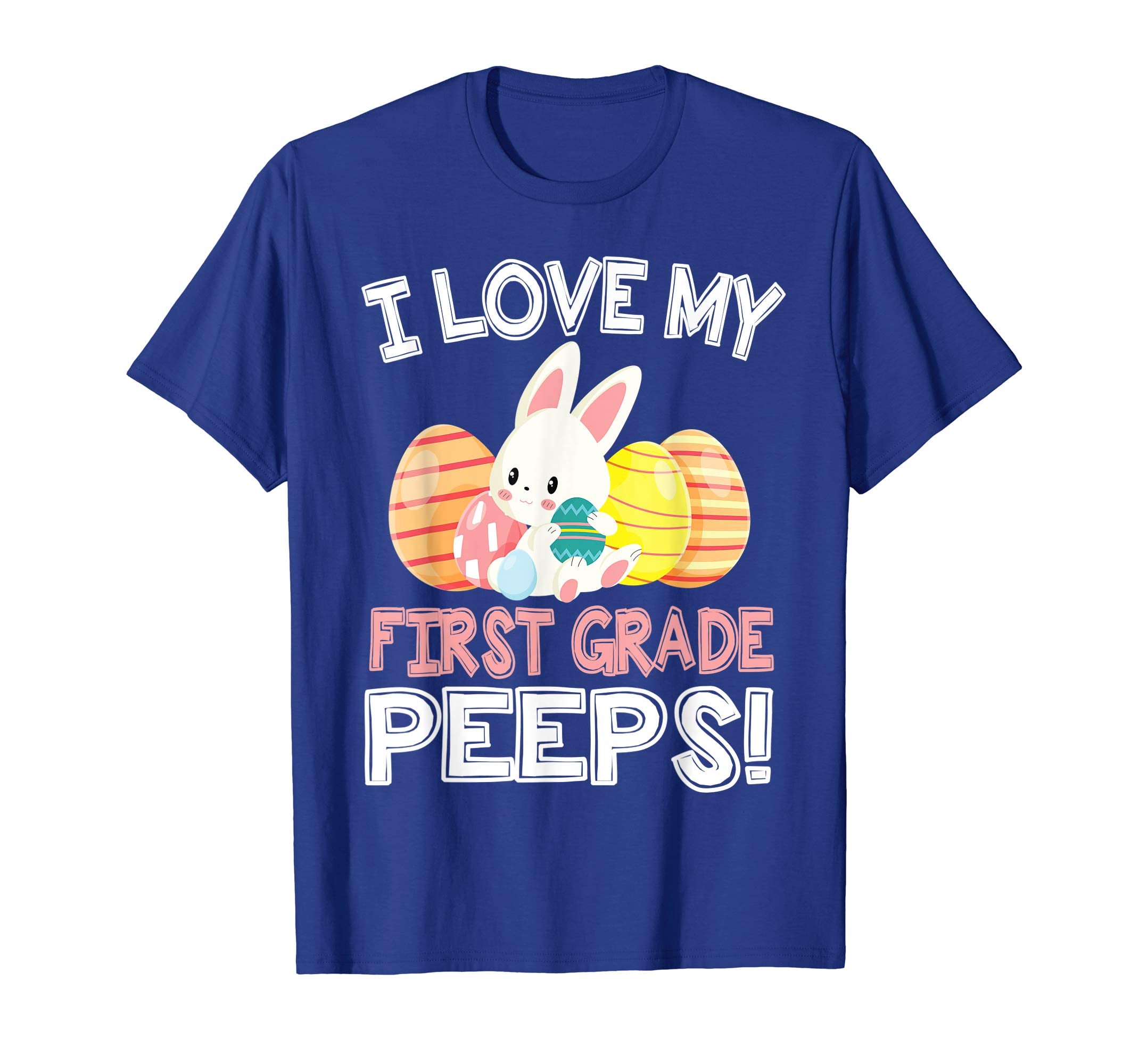 Rabbit &amp; Easter Eggs I Love My First Grade Peeps Teacher