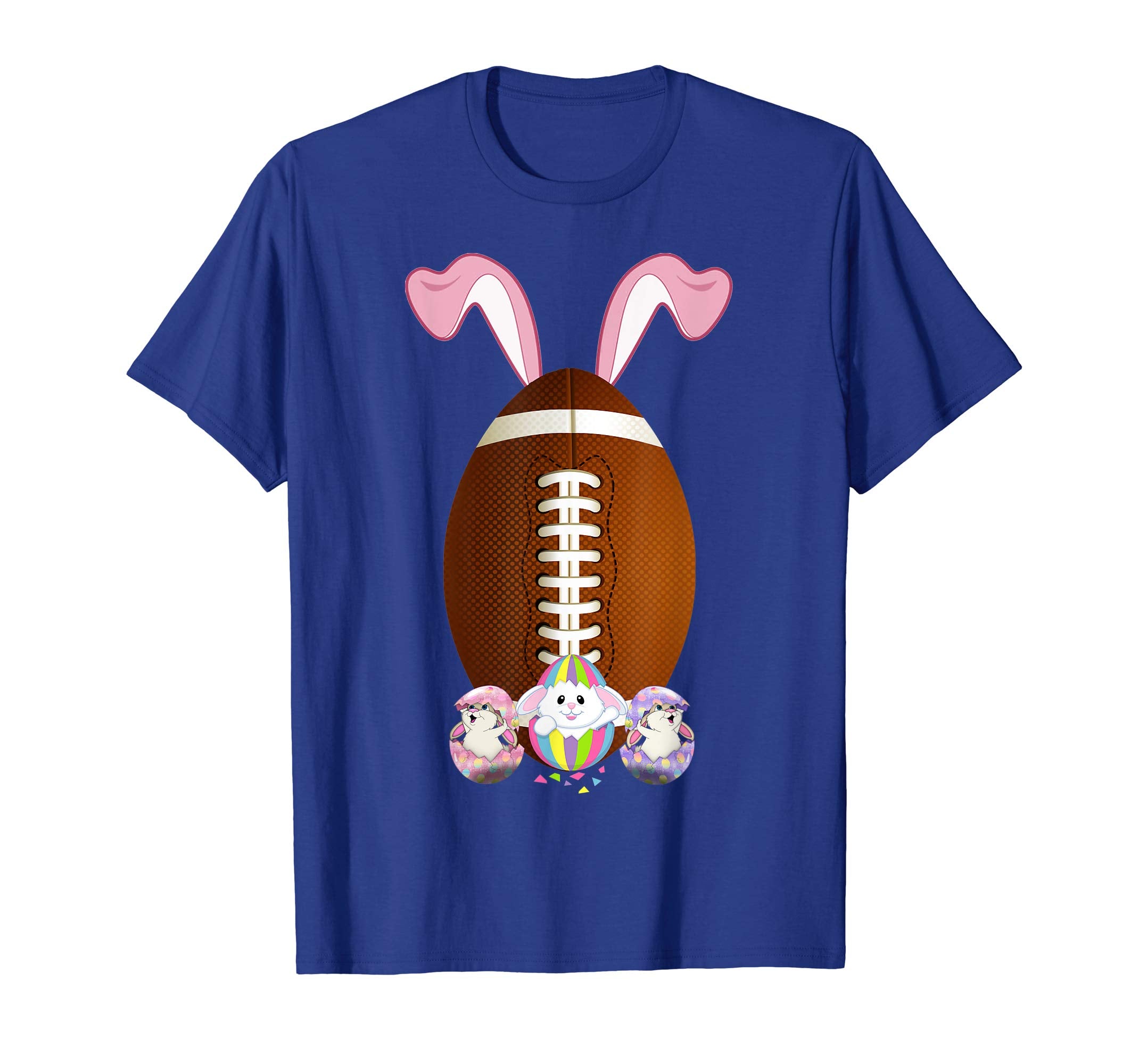 Football Easter Bunny Egg T-Shirt Funny For Men Women