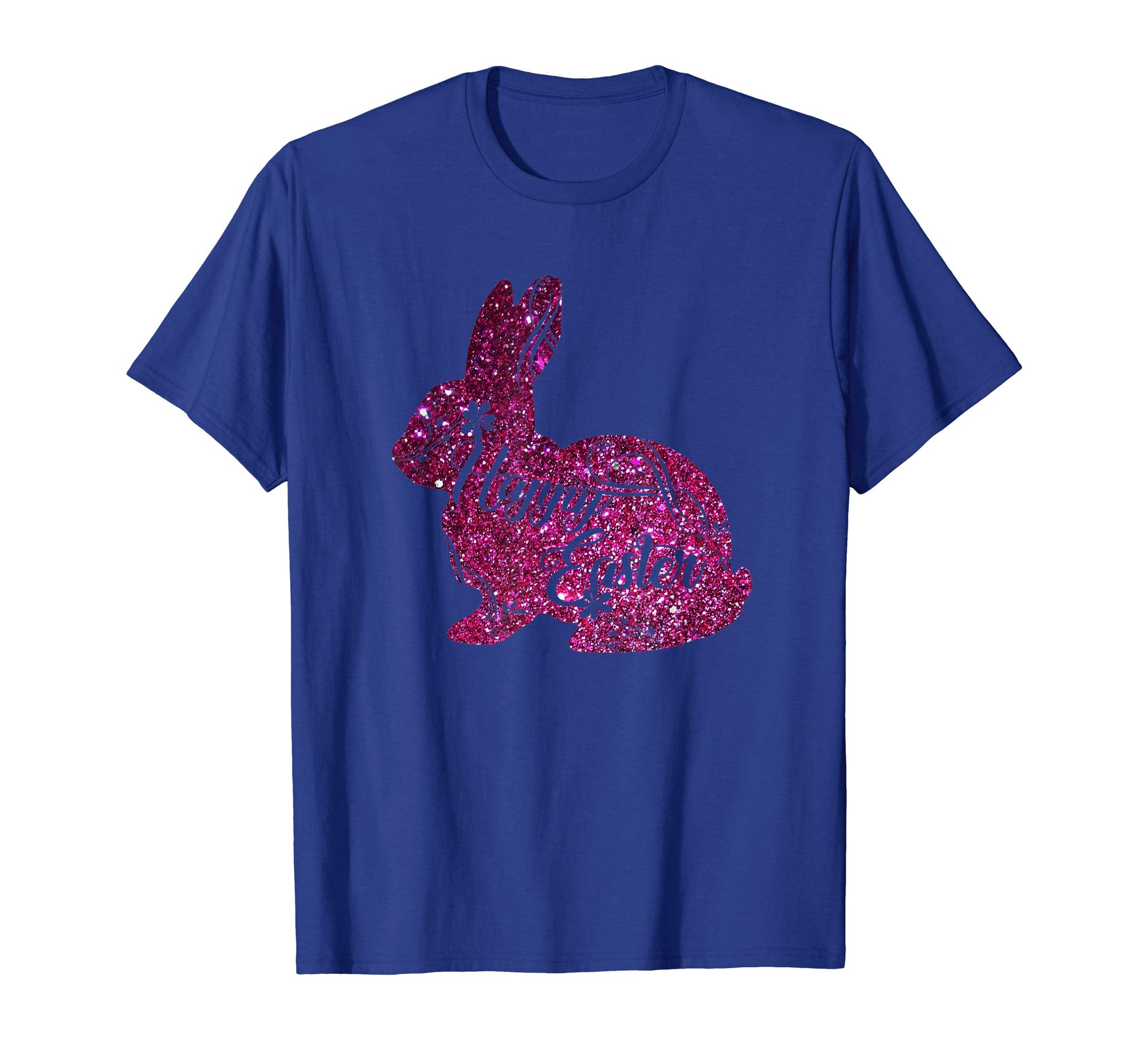 HAPPY EASTER Bunny Shirt Girls Women Kids