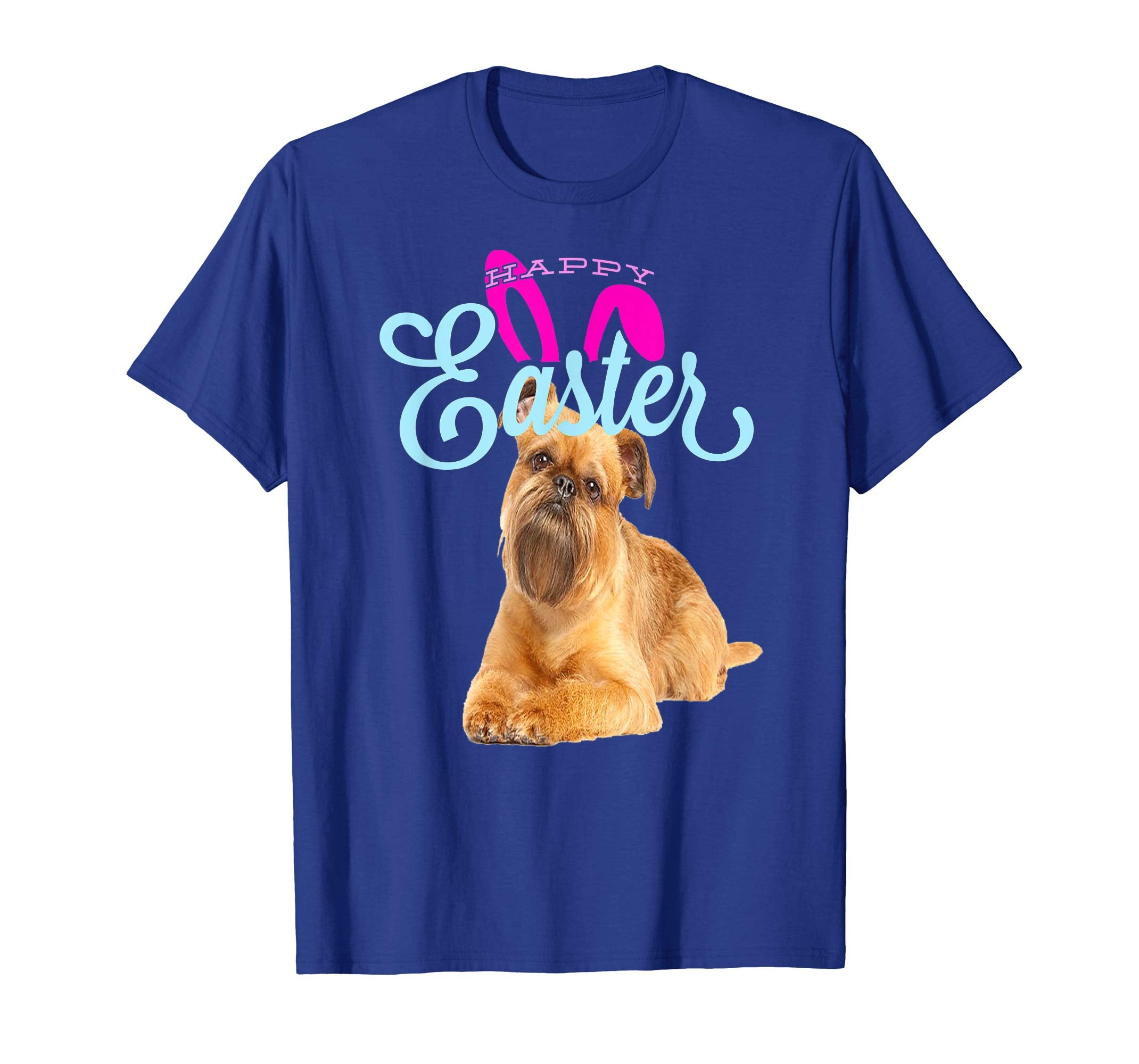 Easter Bunny Brussels Griffon Tshirt Dog Men Women Gift