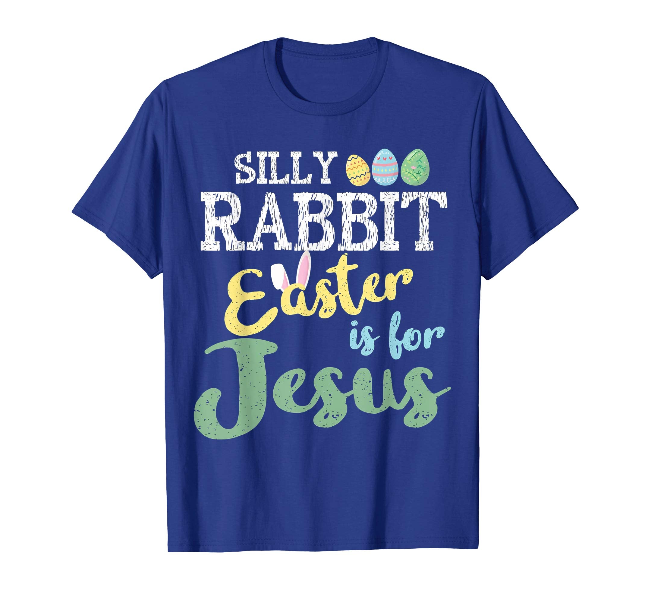 Cute Silly Rabbit Easter Is for Jesus Christians TShirt Gift