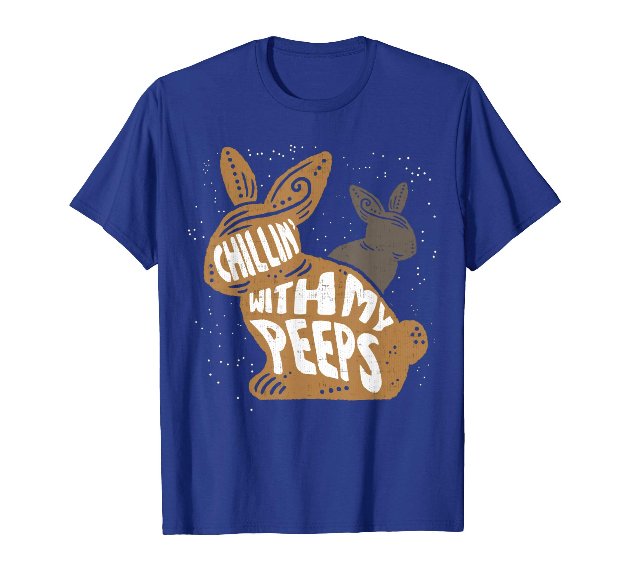 Chillin' With My Peeps Easter Bunny T-Shirt